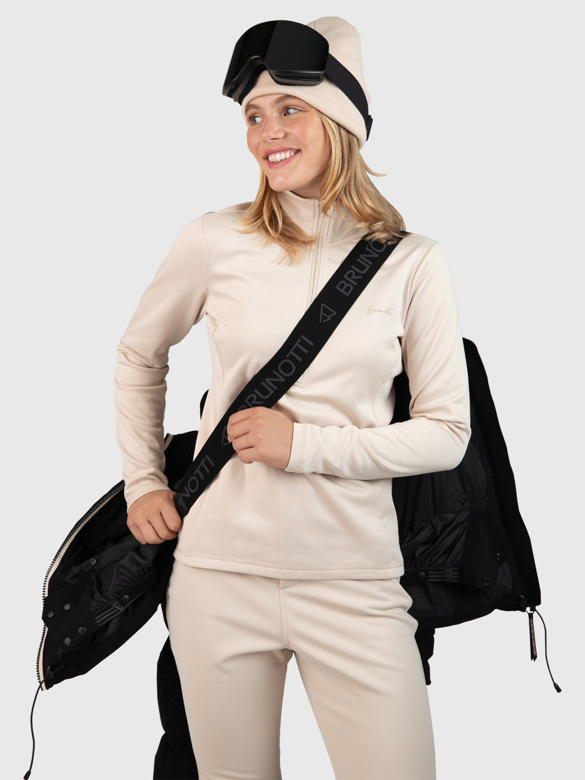 Cypress Dames Puffer Ski Jas | Zwart