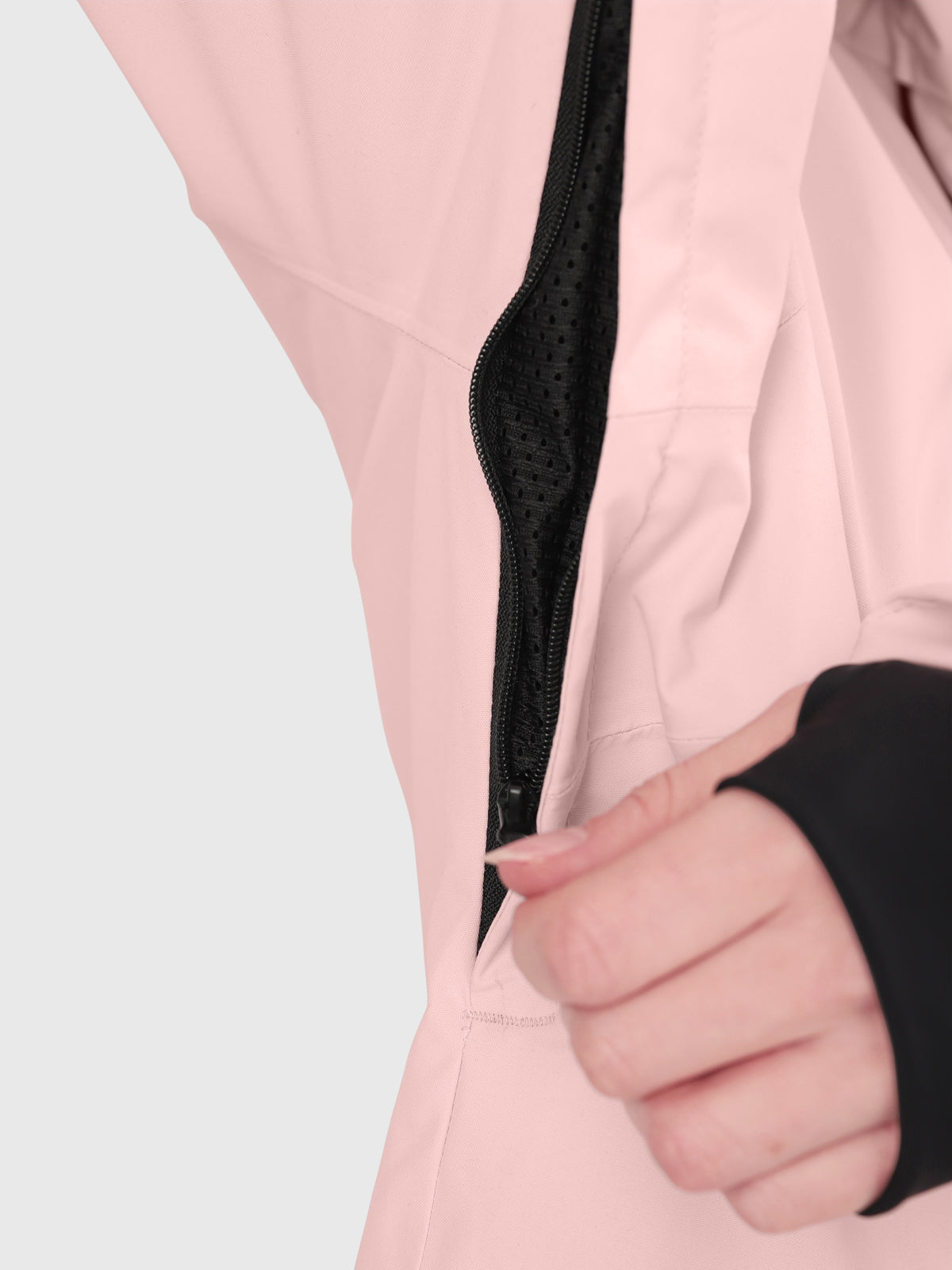 Mojavasa-S Dames Anorak Ski Jas | Soft Pink