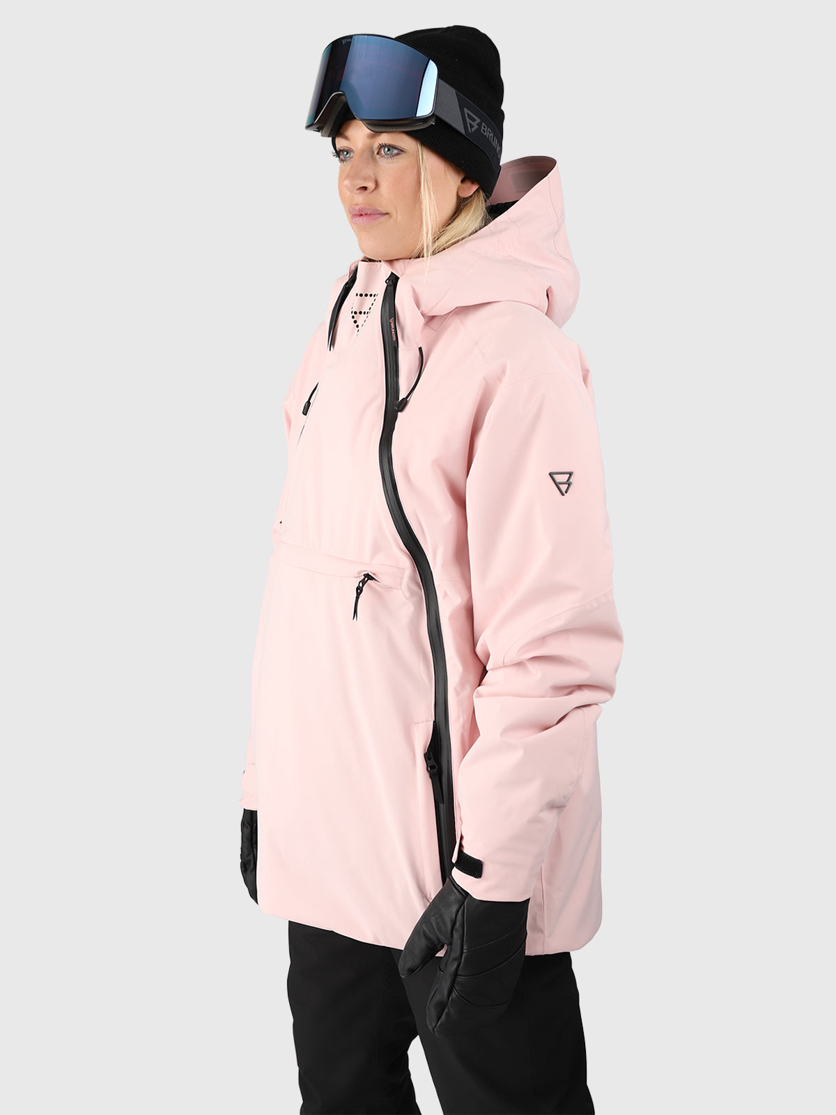 Mojavasa-S Dames Anorak Ski Jas | Soft Pink