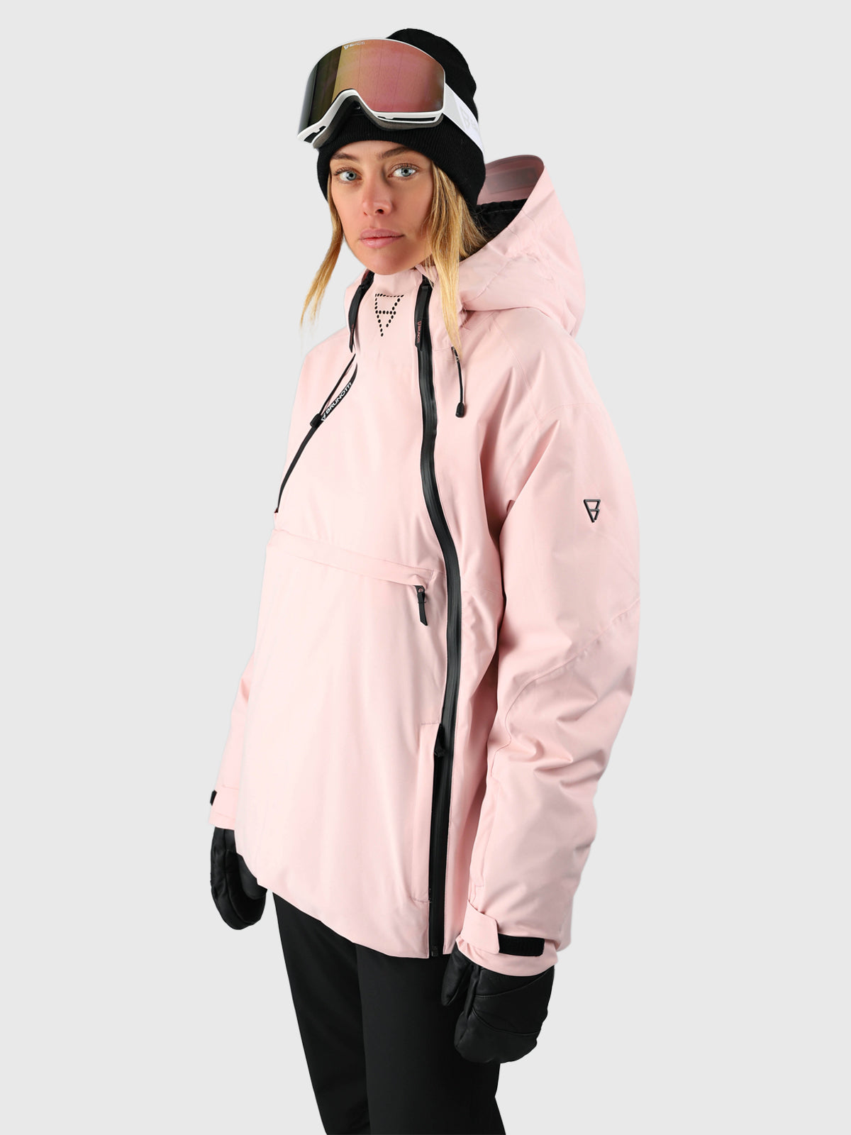 Mojavasa-S DamenAnorak Skiacke | Soft Pink