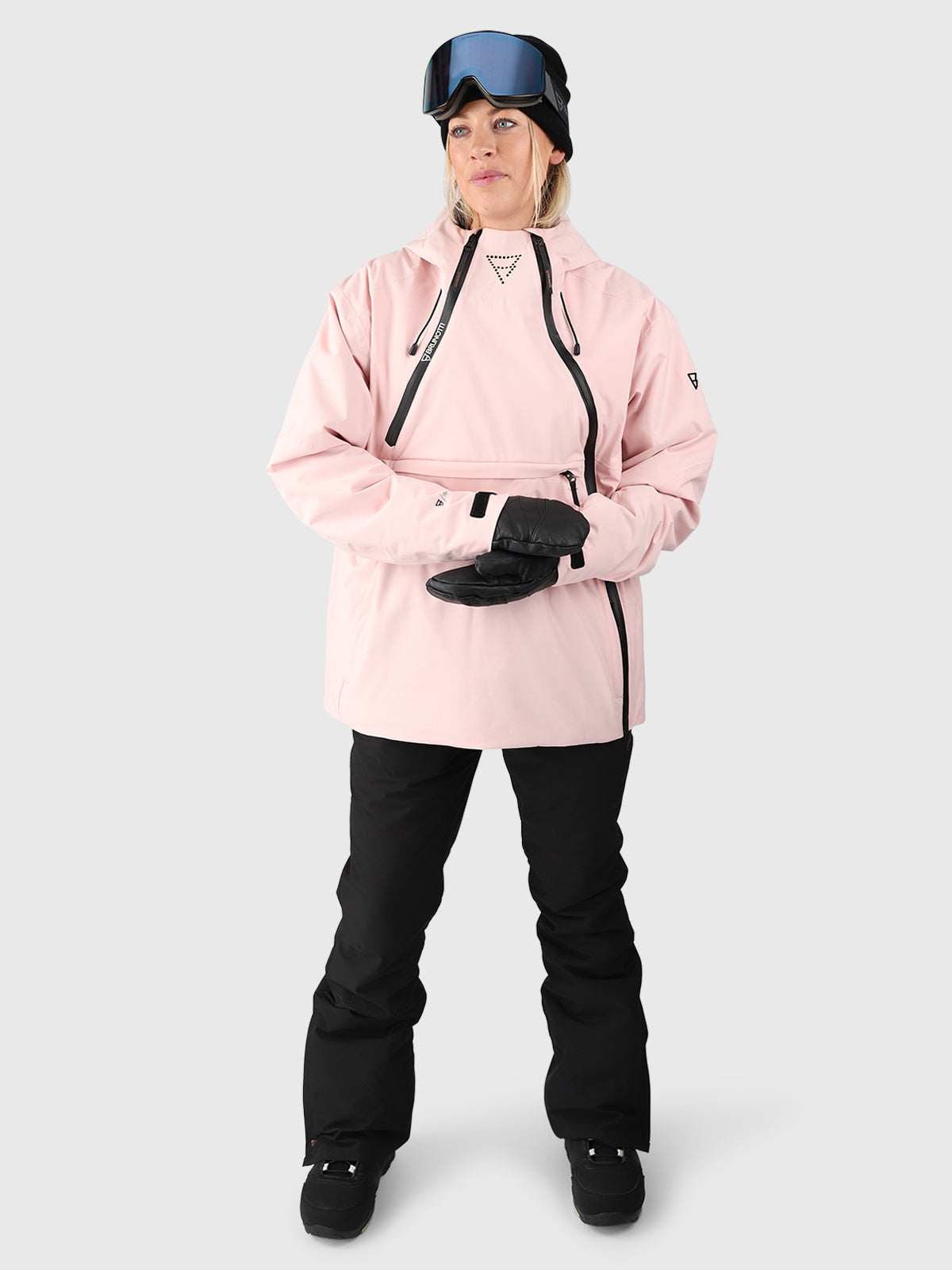 Mojavasa-S Dames Anorak Ski Jas | Soft Pink