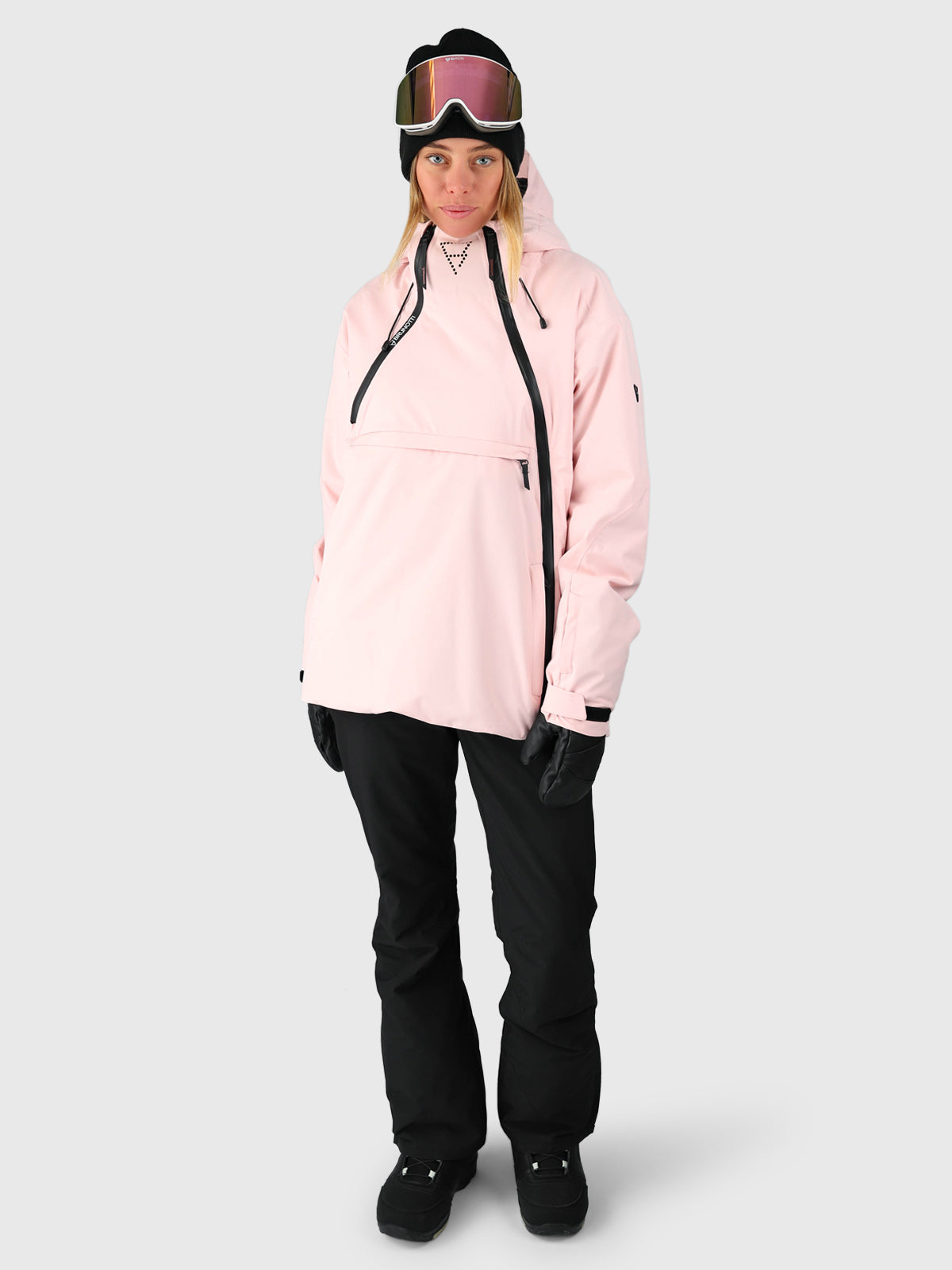 Mojavasa-S DamenAnorak Skiacke | Soft Pink