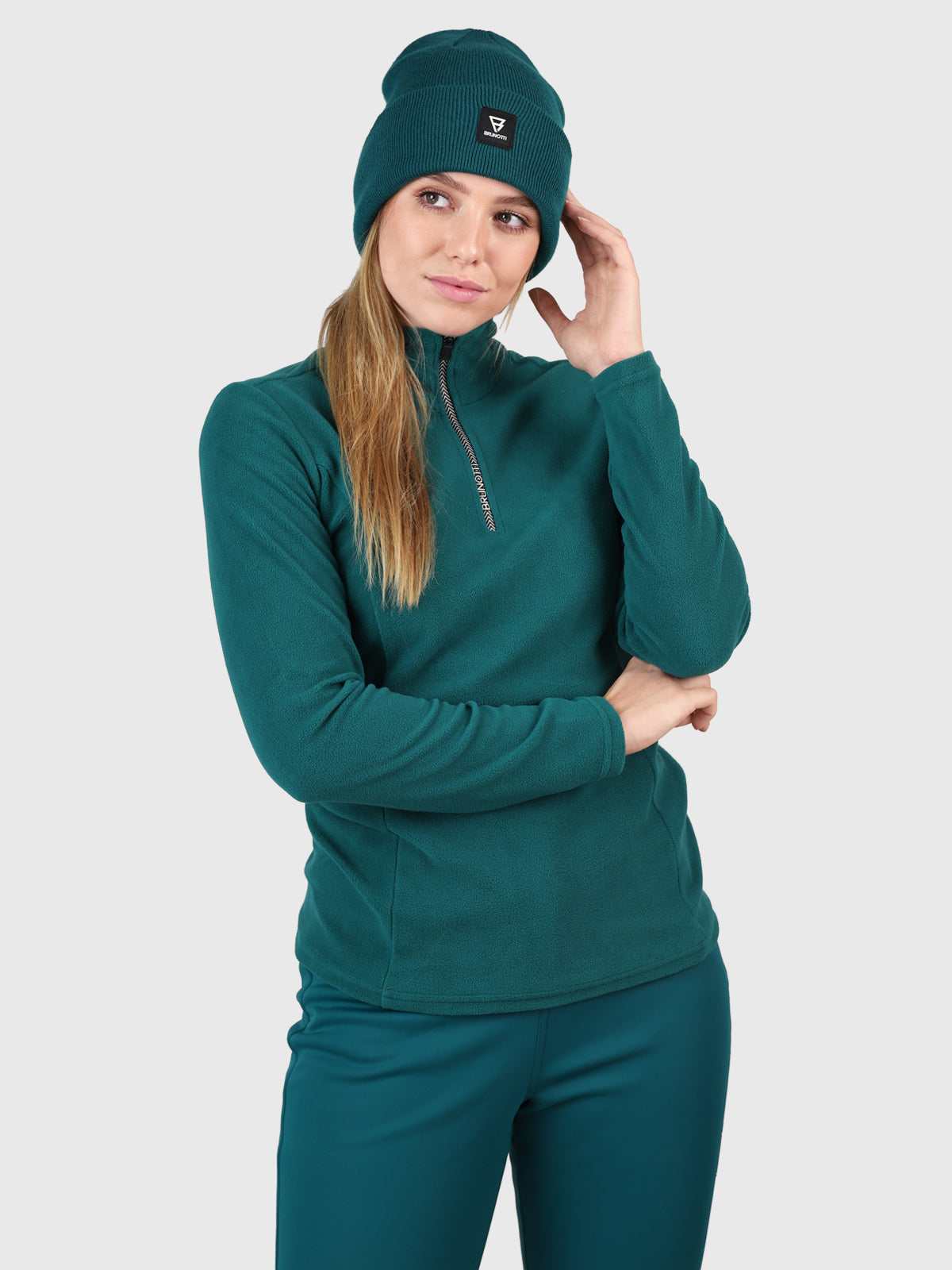 Misma Dames Fleece | Evergreen