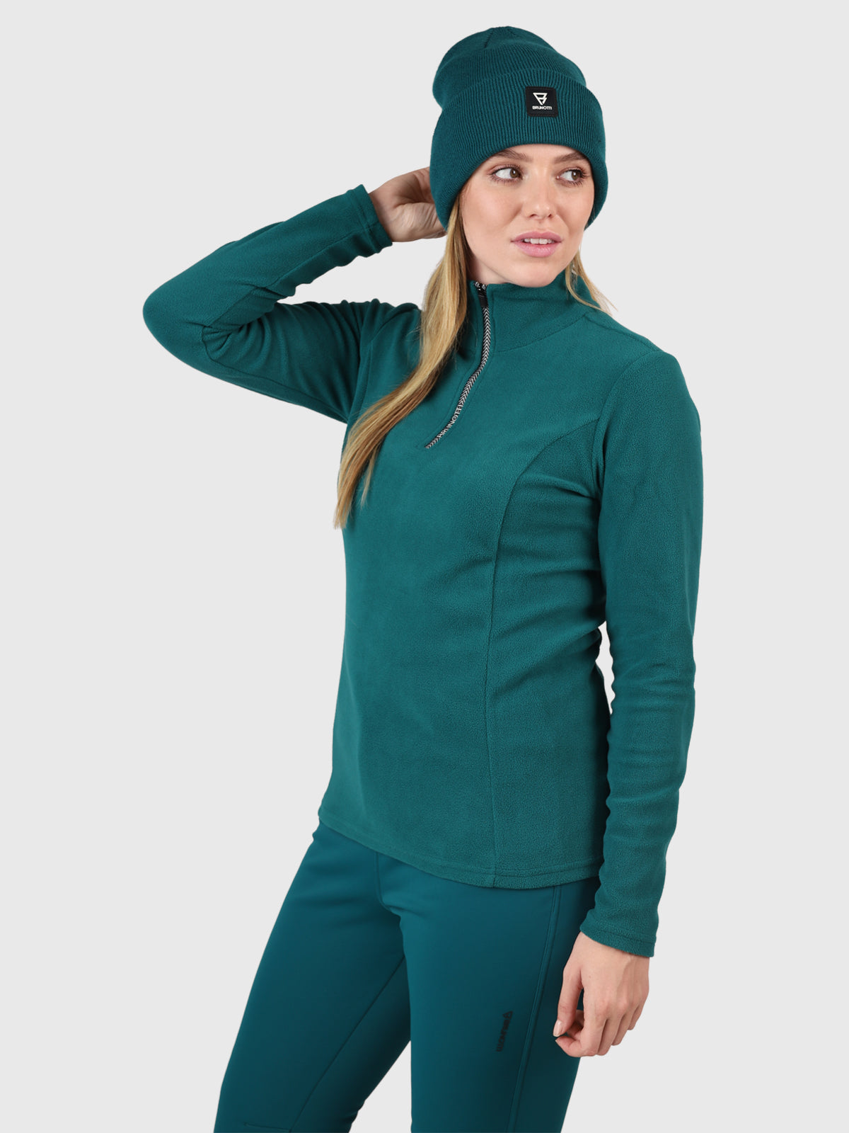 Misma Damen Fleece | Evergreen