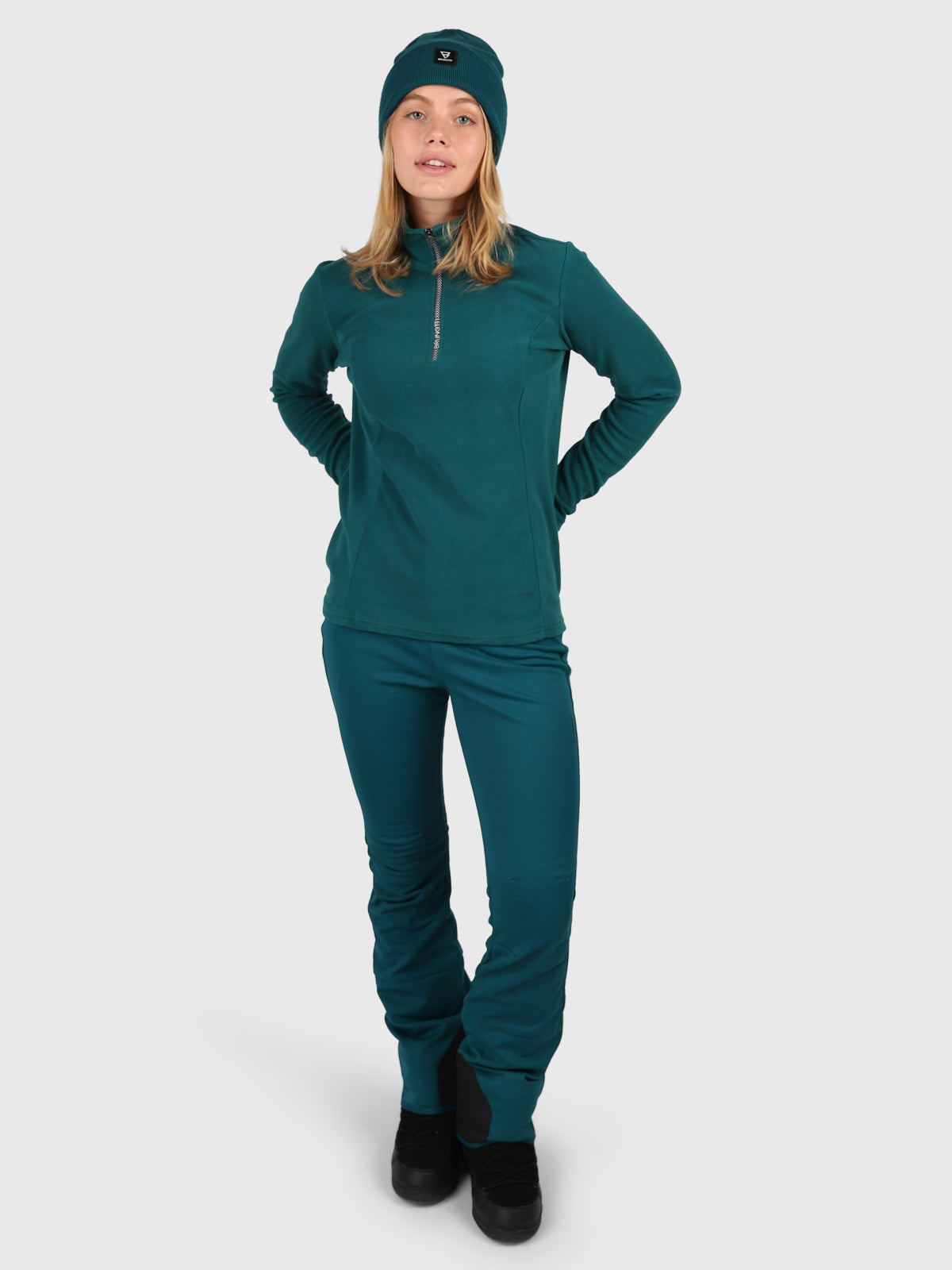 Misma Damen Fleece | Evergreen