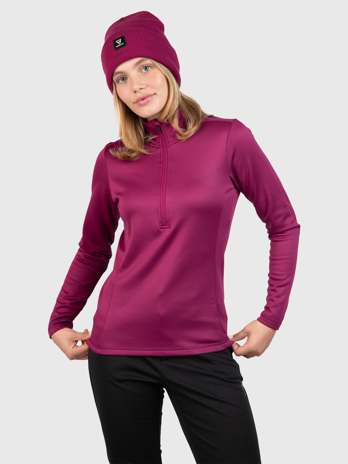 Heronne Damen Fleece | Fuchsia