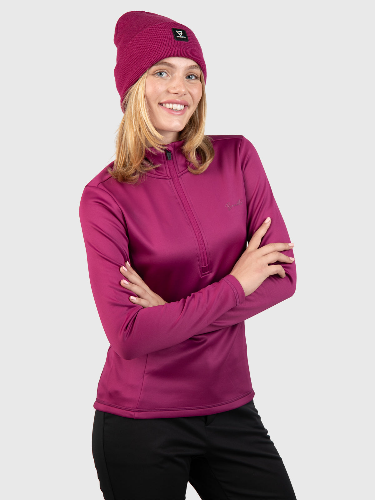 Heronne Damen Fleece | Fuchsia