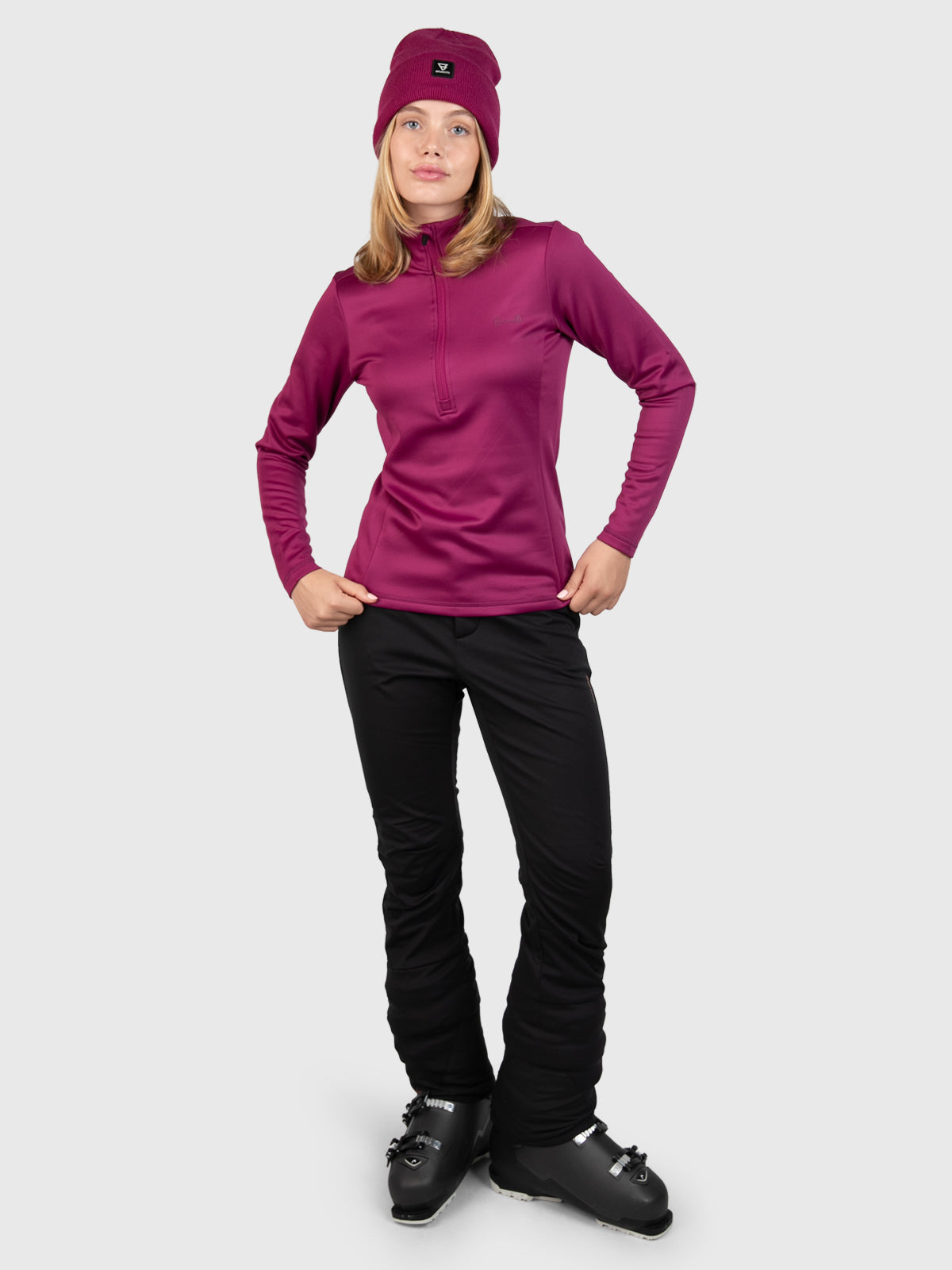 Heronne Dames Fleece | Fuchsia