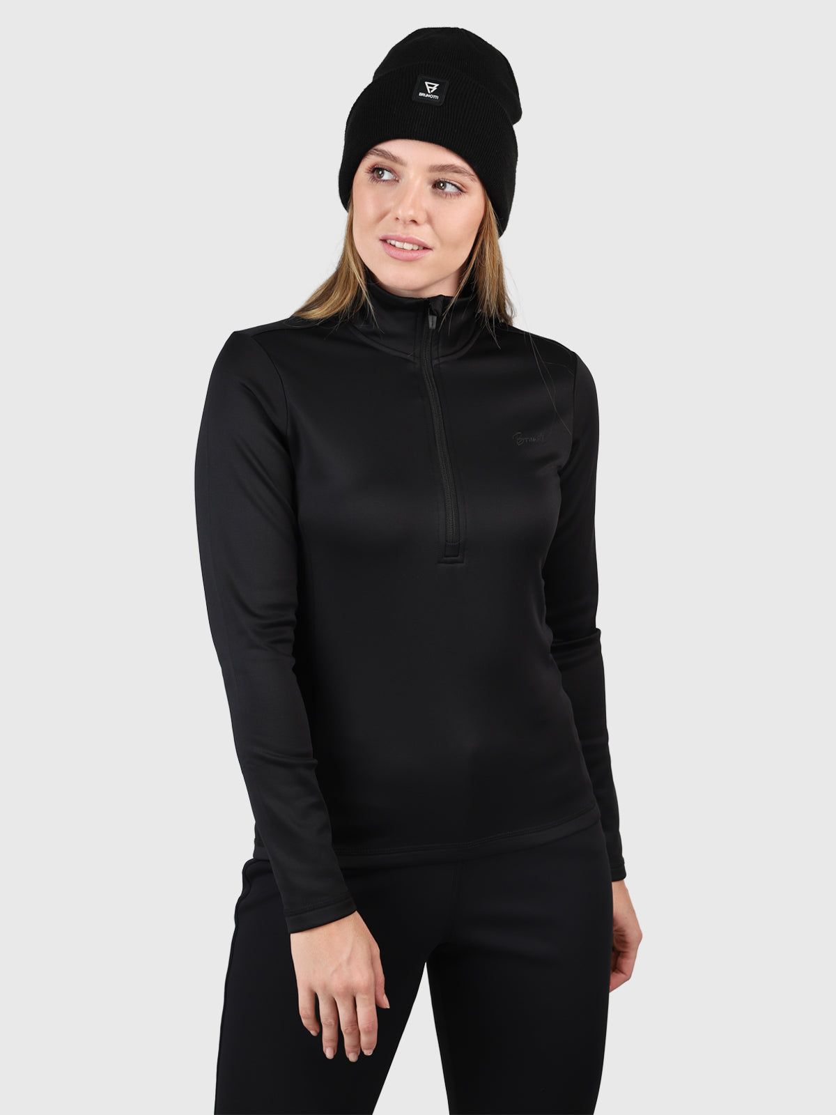 Heronne Dames Fleece | Zwart