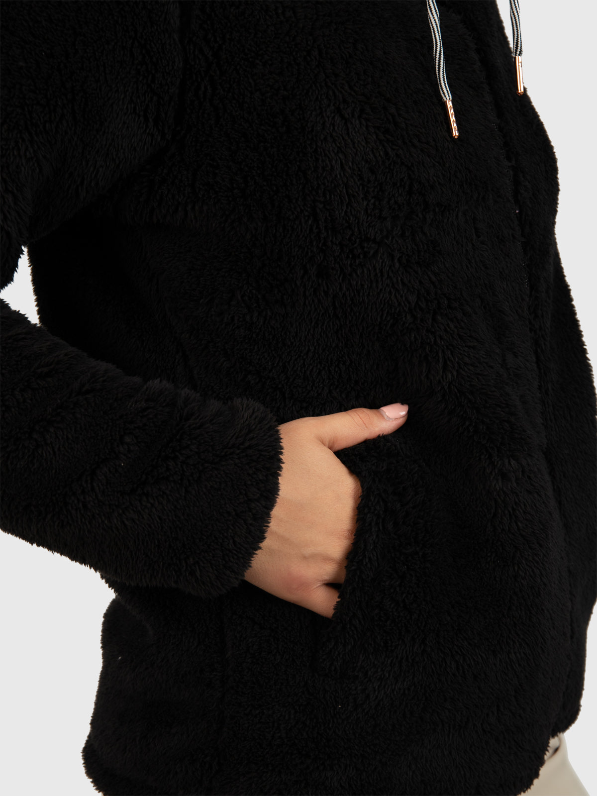 Kyoto Dames Fleece | Zwart