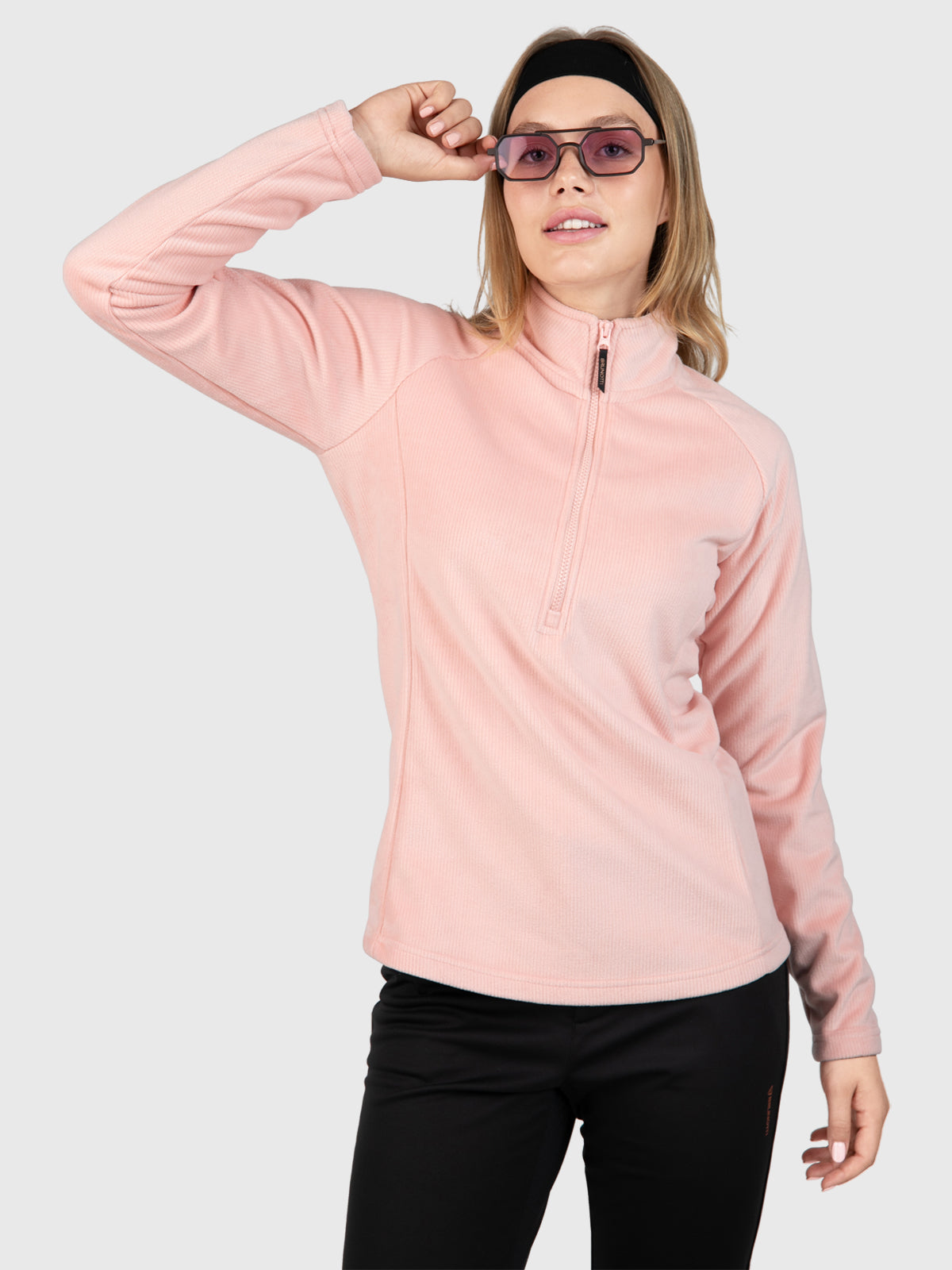 Skiania Dames Fleece | Soft Pink