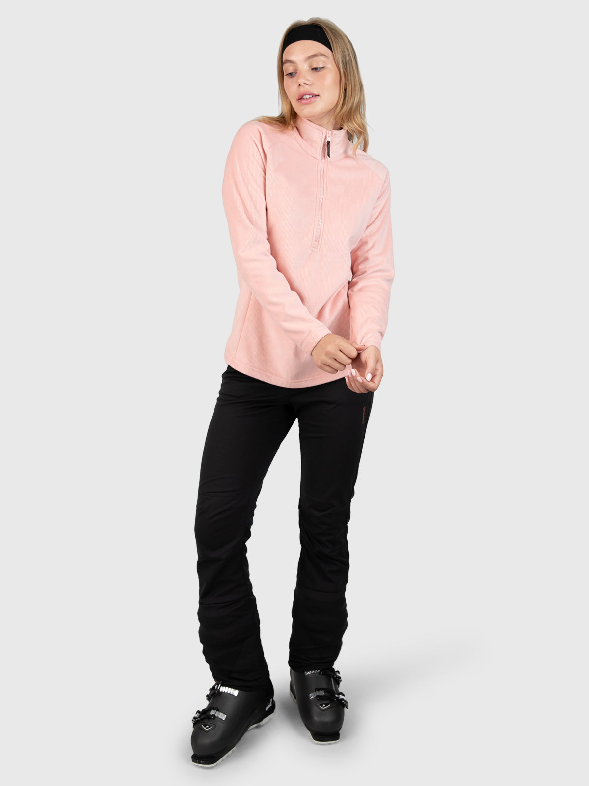 Skiania Dames Fleece | Soft Pink