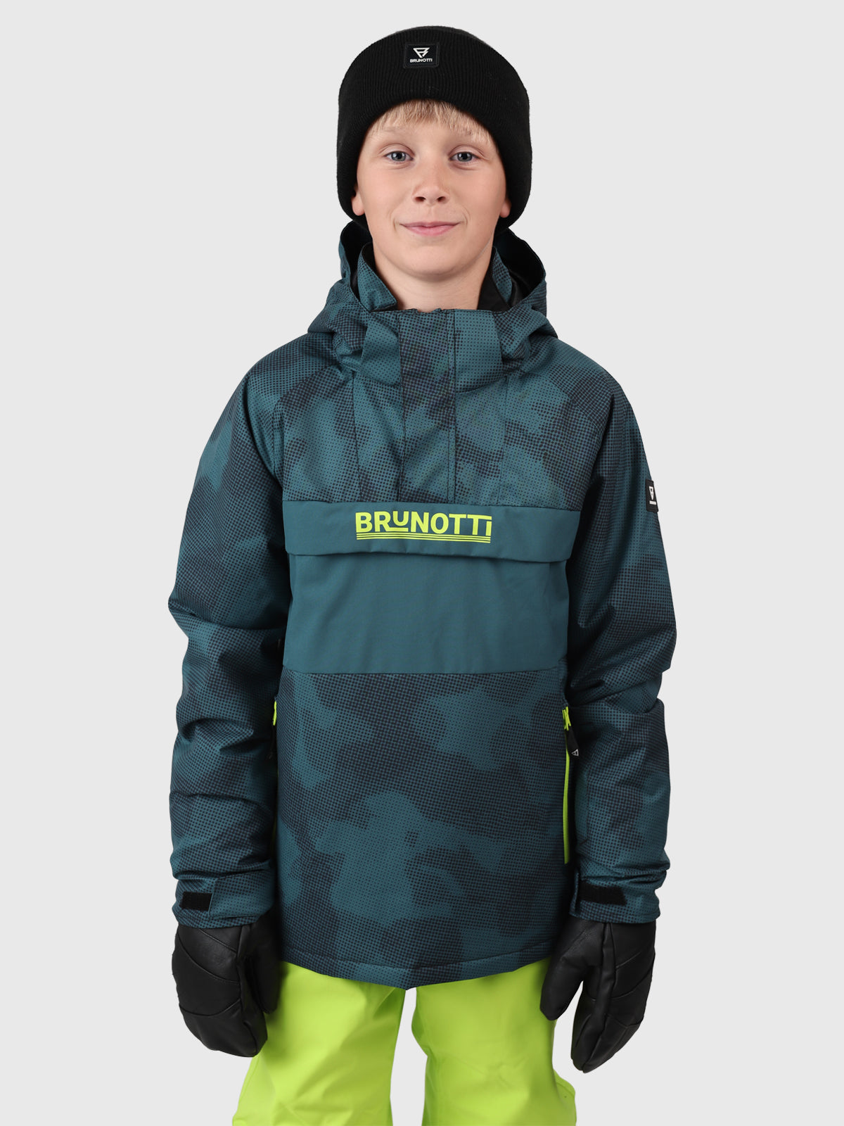 Keystony-Gradient Jungen Skijacke | Fuel Green