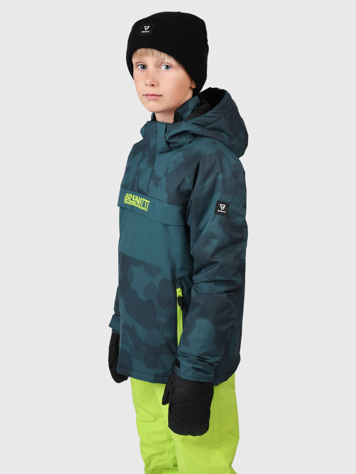 Keystony-Gradient Jungen Skijacke | Fuel Green