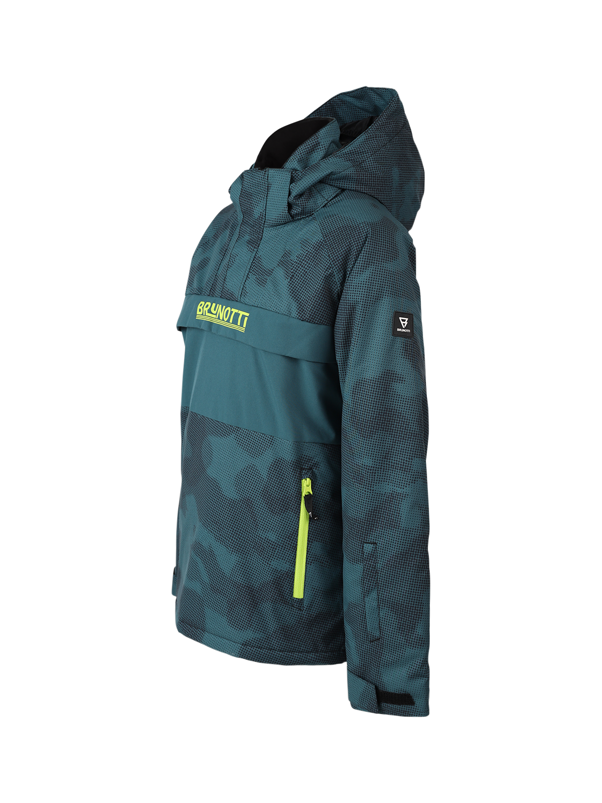 Keystony-Gradient Boys Anorak Snow Jacket | Fuel Green