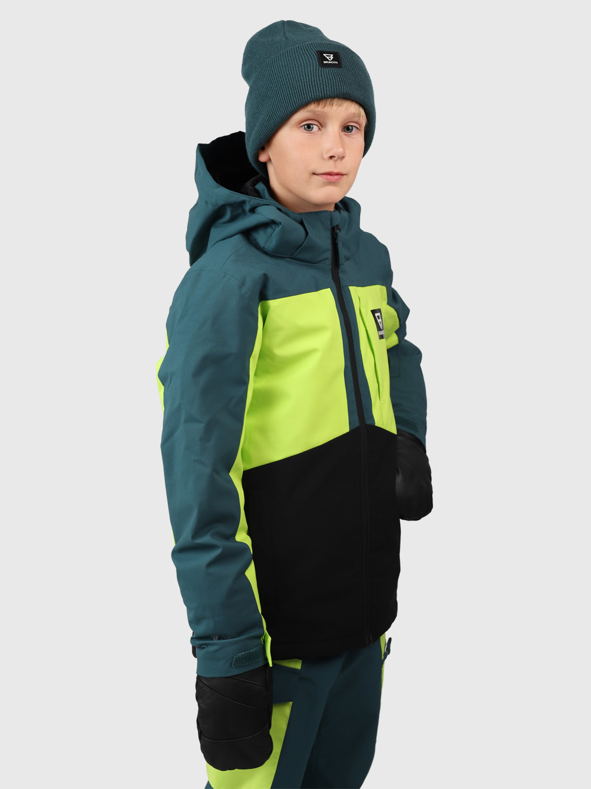 Aratiny Jongens Ski Jas | Fuel Green