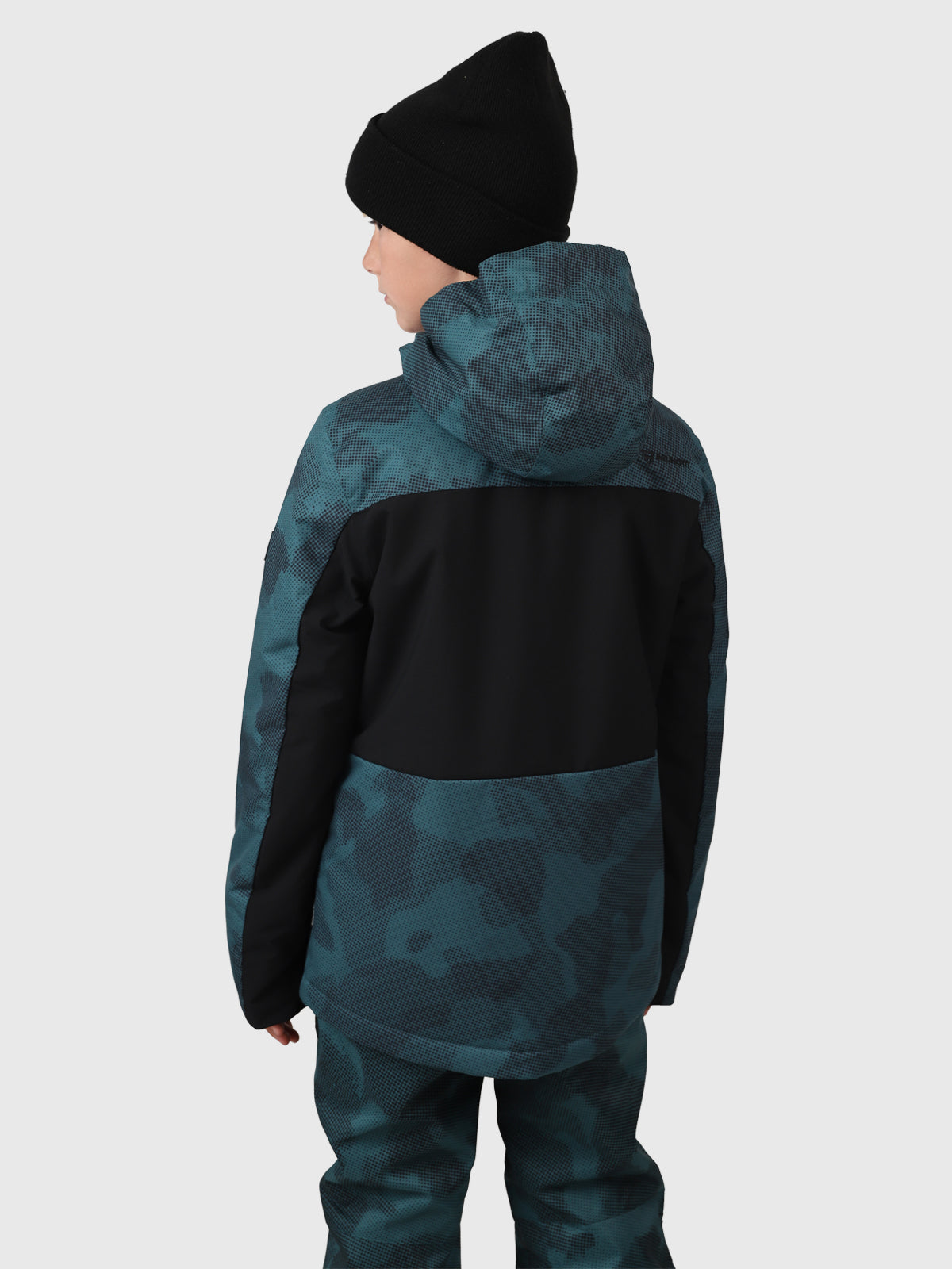 Aratiny-Gradient Boys Snow Jacket | Fuel Green