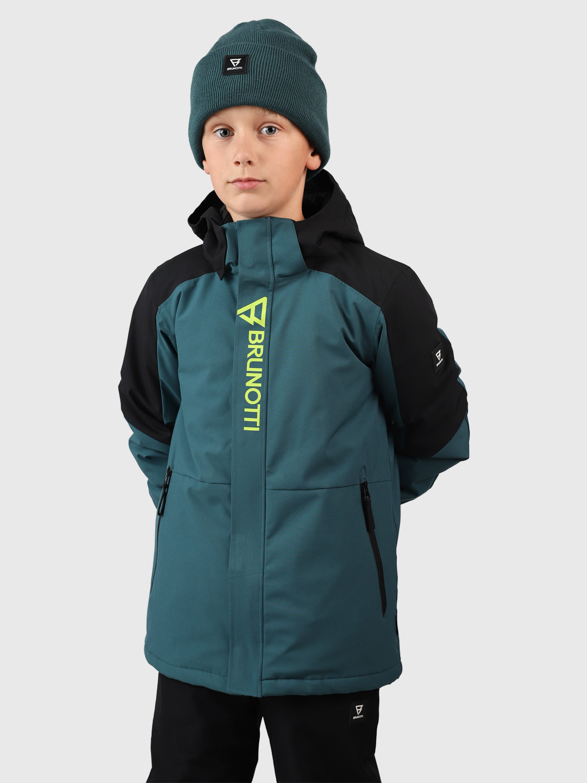 Sheldony Jungen Skijacke | Fuel Green