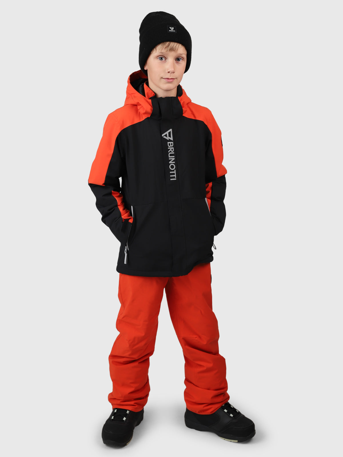 Sheldony Boys Snow Jacket | Black