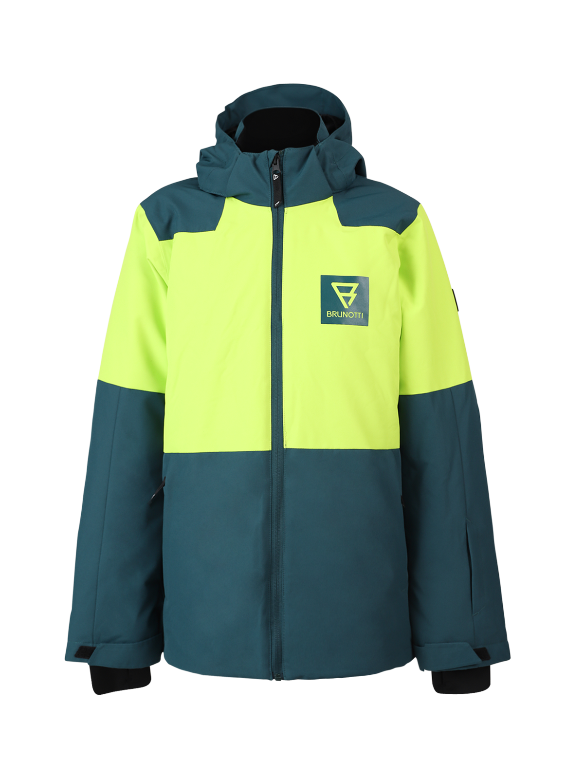 Strokersy-S Jungen Skijacke | Fuel Green