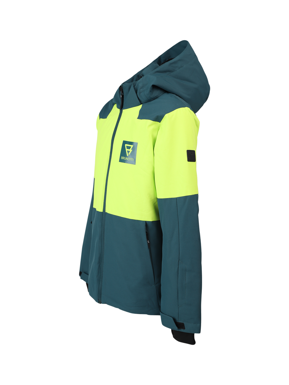 Strokersy-S Jungen Skijacke | Fuel Green