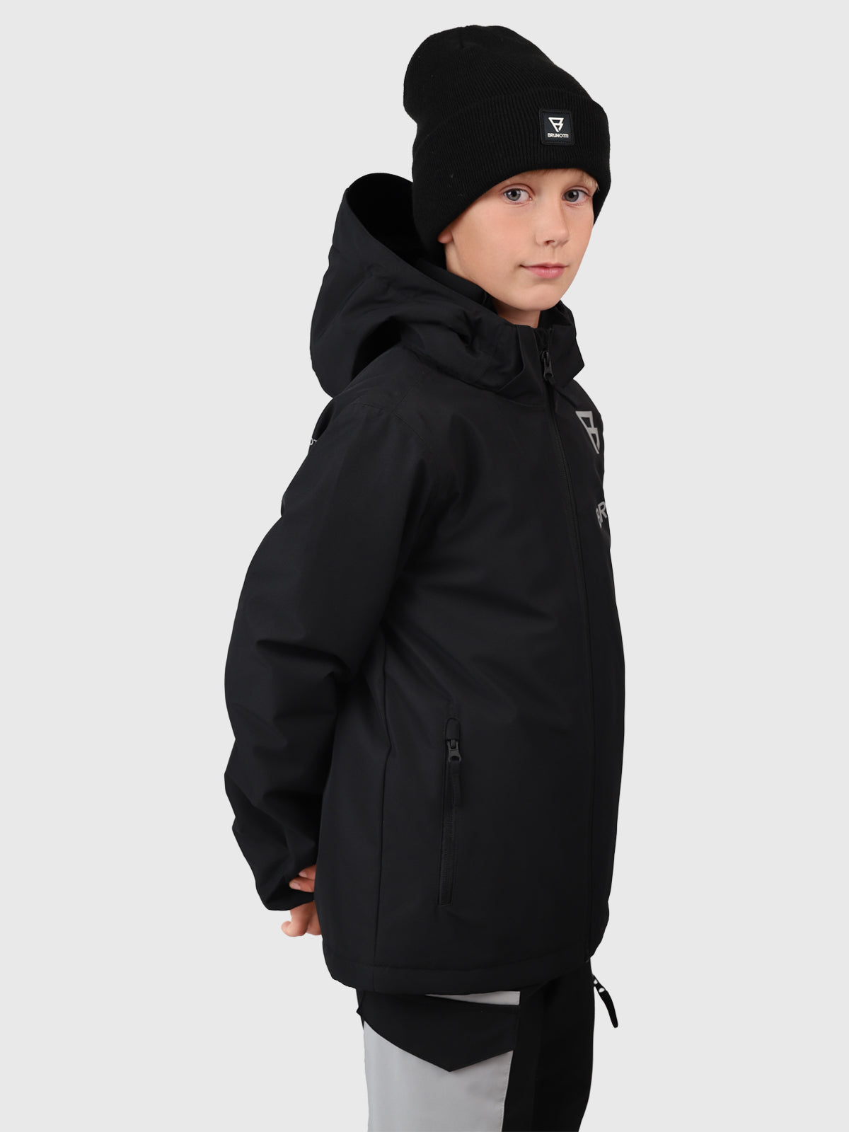 Navigaty Jungen Skijacke | Schwarz