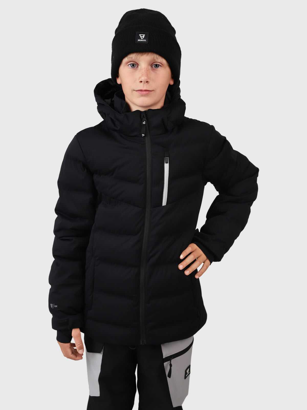 Sanclairy Boys Puffer Snow Jacket | Black