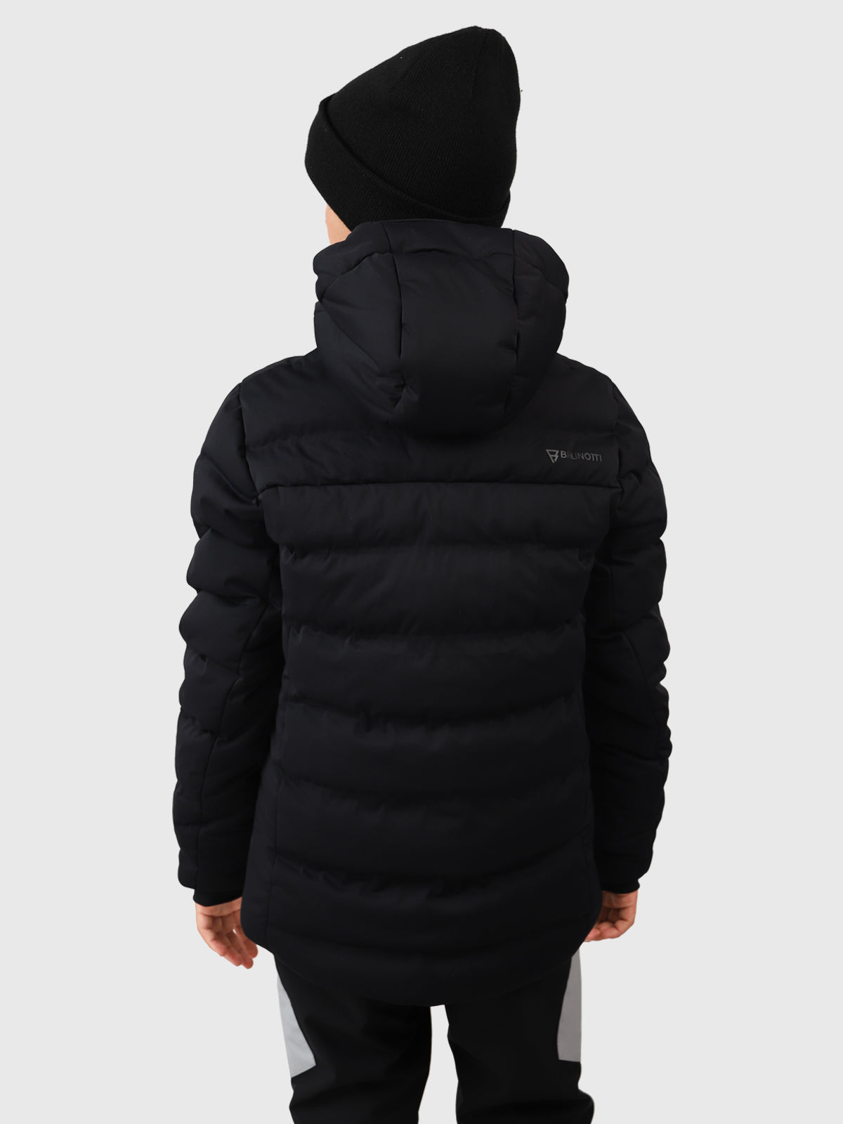 Sanclairy Boys Puffer Snow Jacket | Black