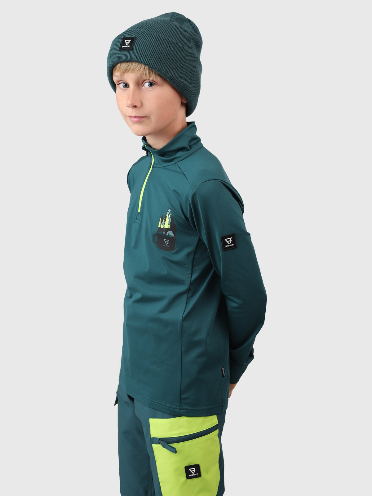 Toriny Boys Polygiene Fleece | Fuel Green