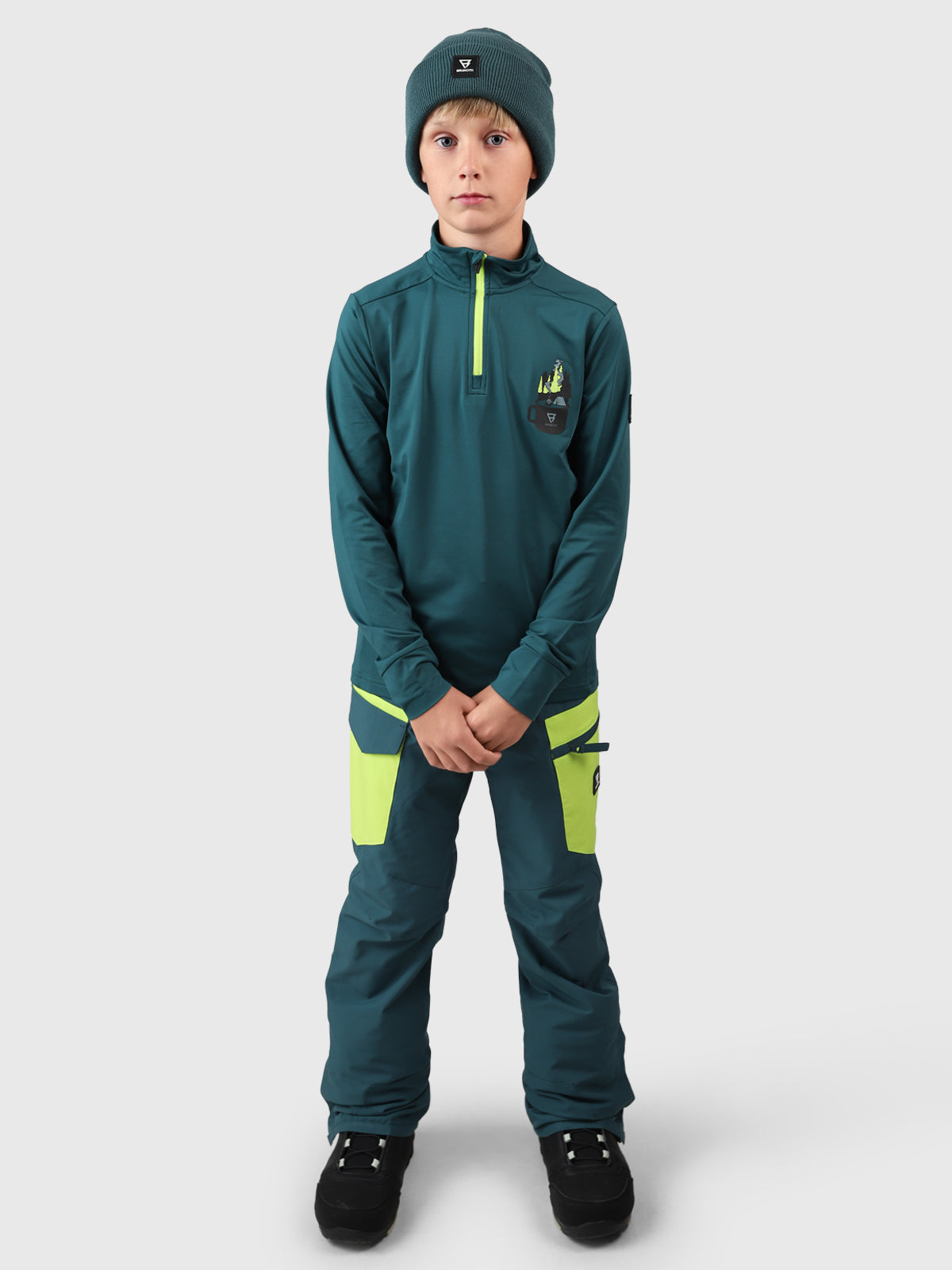 Toriny Jungen Polygiene Fleece | Fuel Green