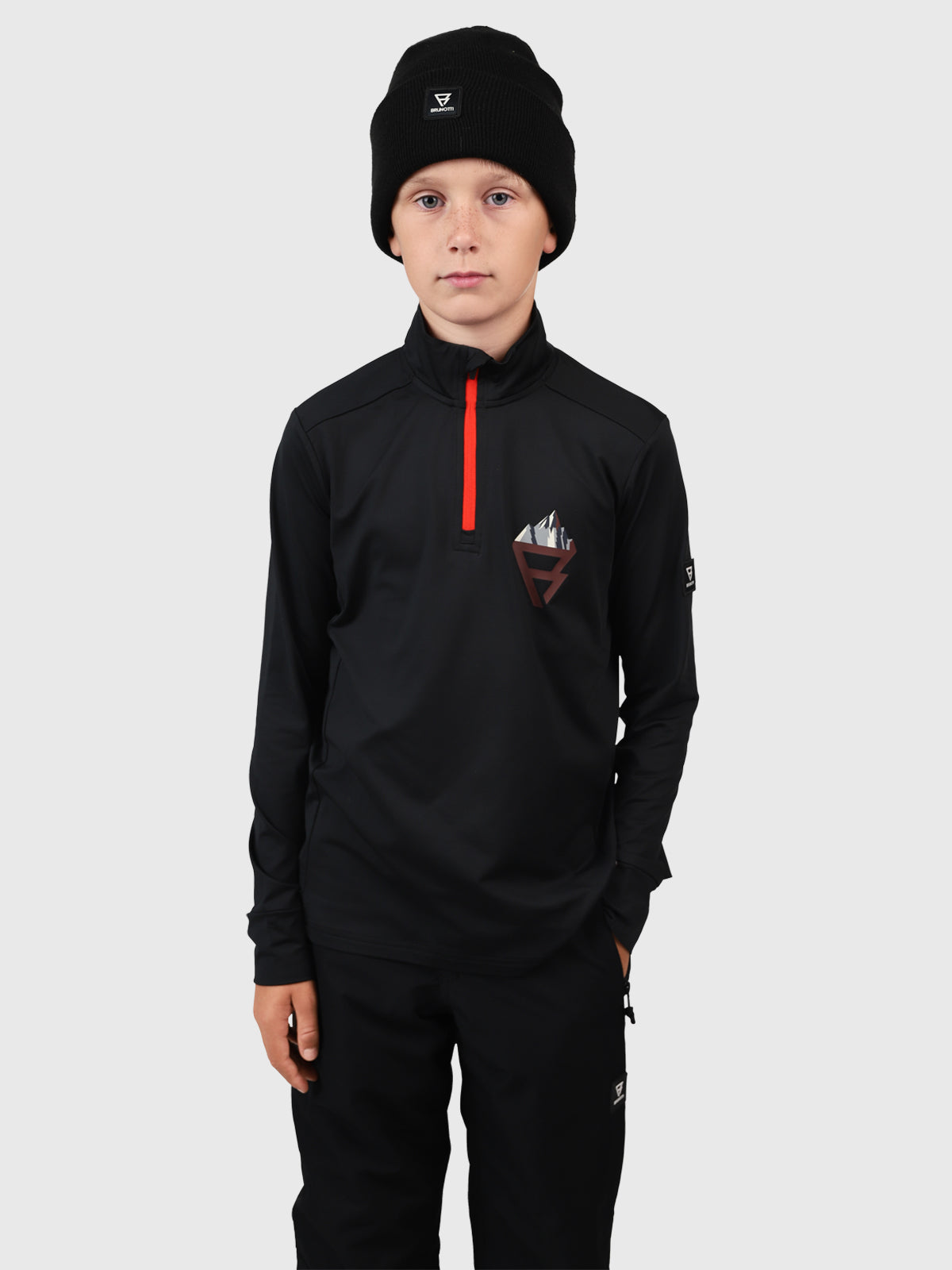 Toriny Jungen Polygiene Fleece | Schwarz