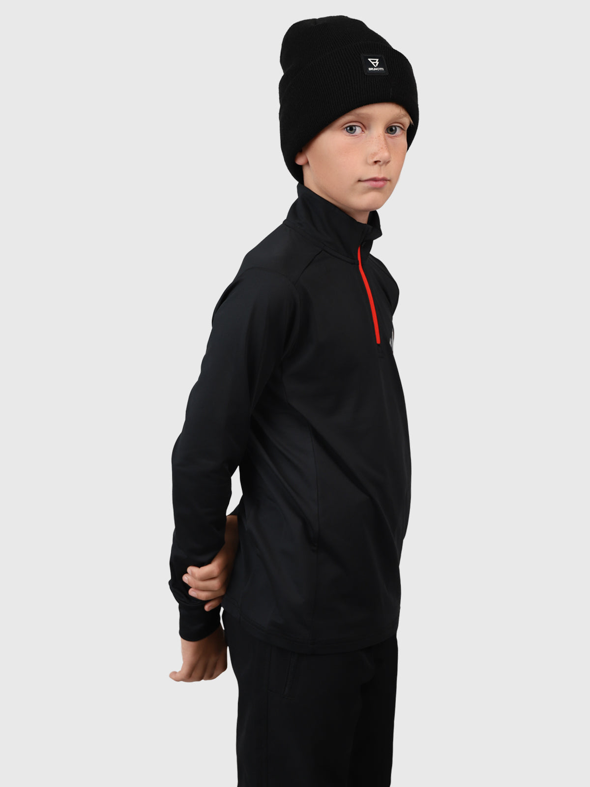 Toriny Boys Polygiene Fleece | Black