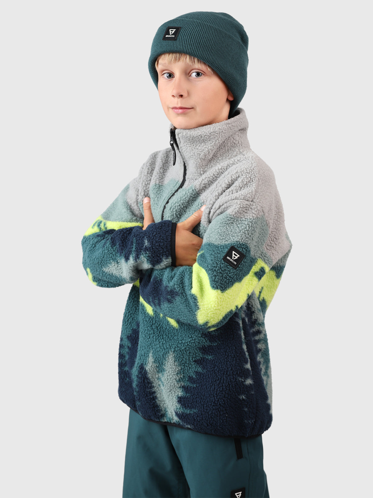 Rodrigy Mountain Boys Fleece Fuel Green