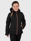 Ariasy Meisjes Softshell Ski Jas | Zwart