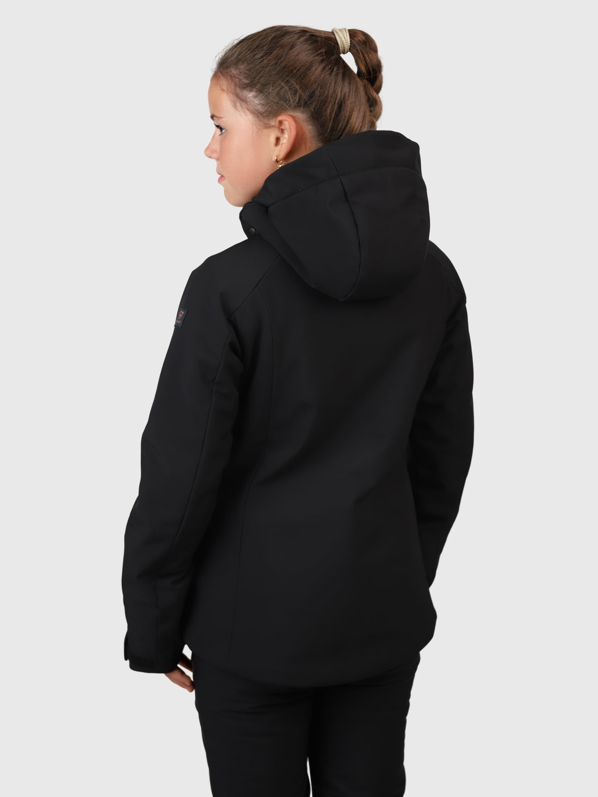 Ariasy Meisjes Softshell Ski Jas | Zwart