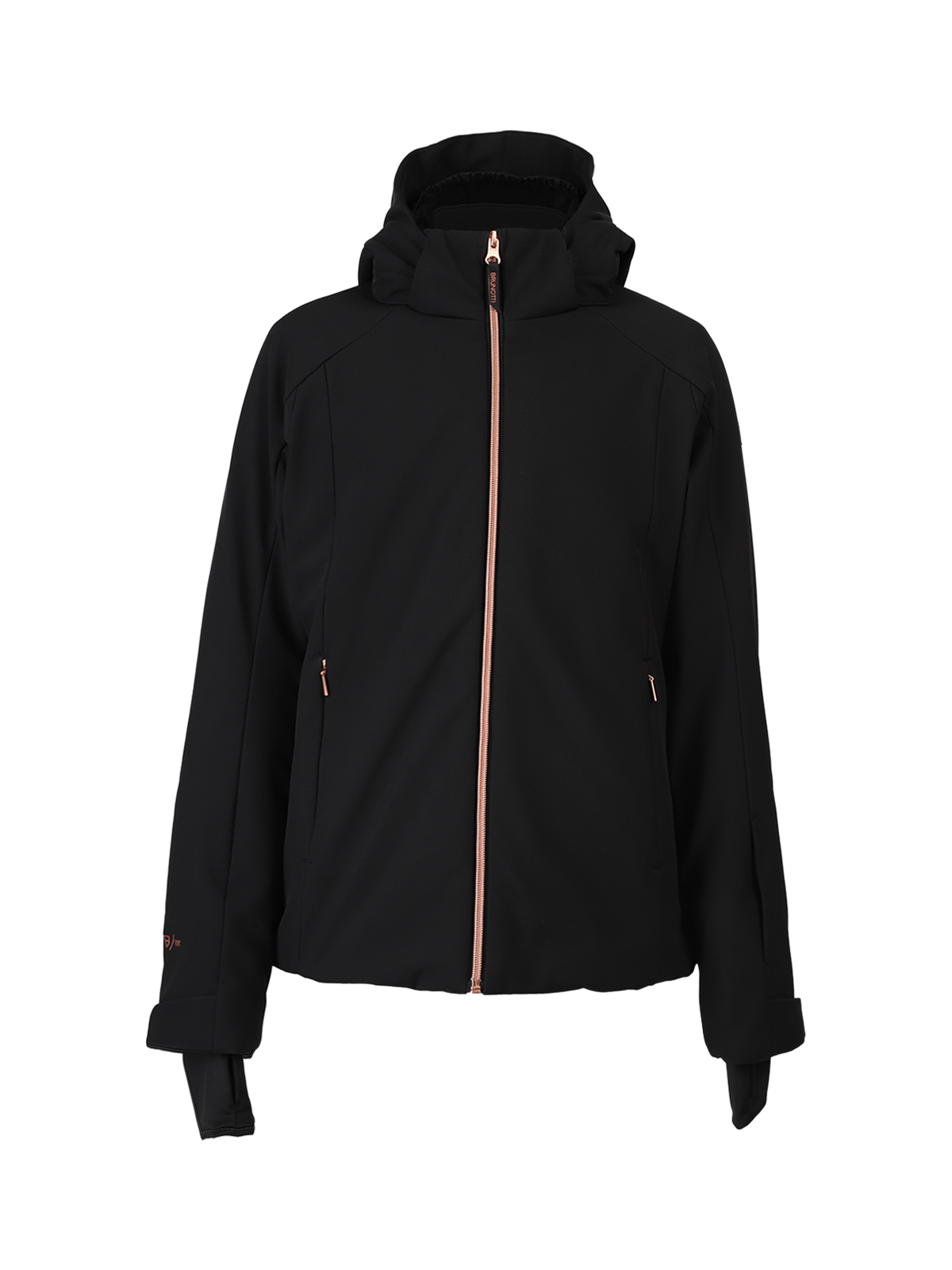 Ariasy Meisjes Softshell Ski Jas | Zwart