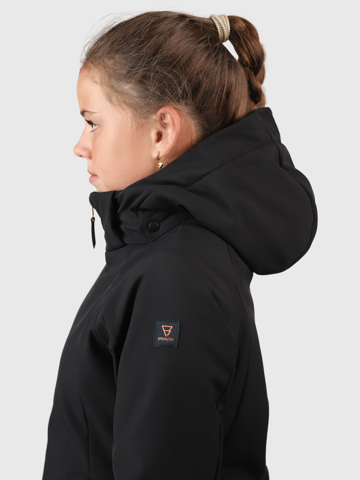 Ariasy Meisjes Softshell Ski Jas | Zwart