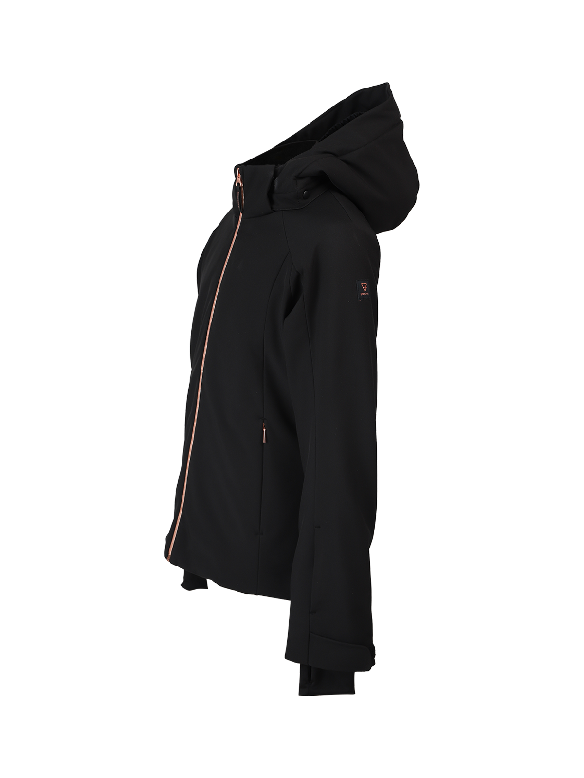 Ariasy Mädchen Softshell Skijacke | Schwarz