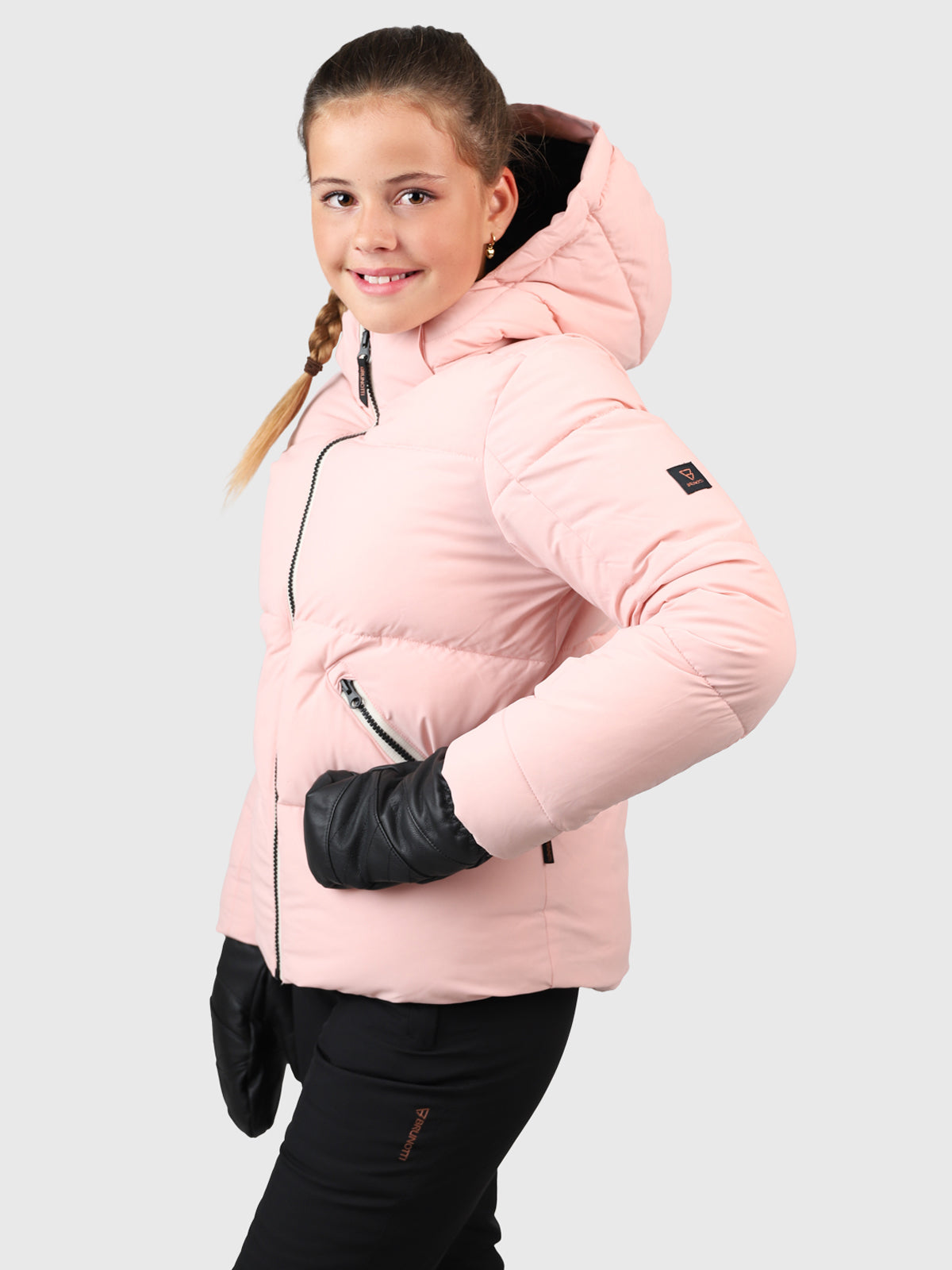 Cypressa Girls Puffer Snow Jacket | Soft Pink