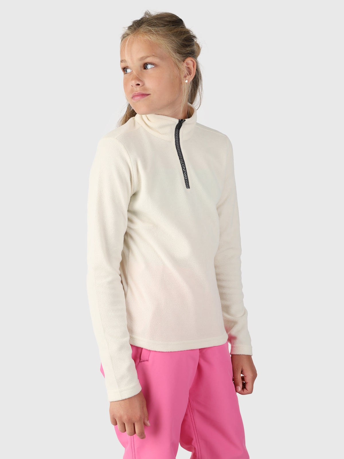 Mismy Mädchen Fleece | White Foam