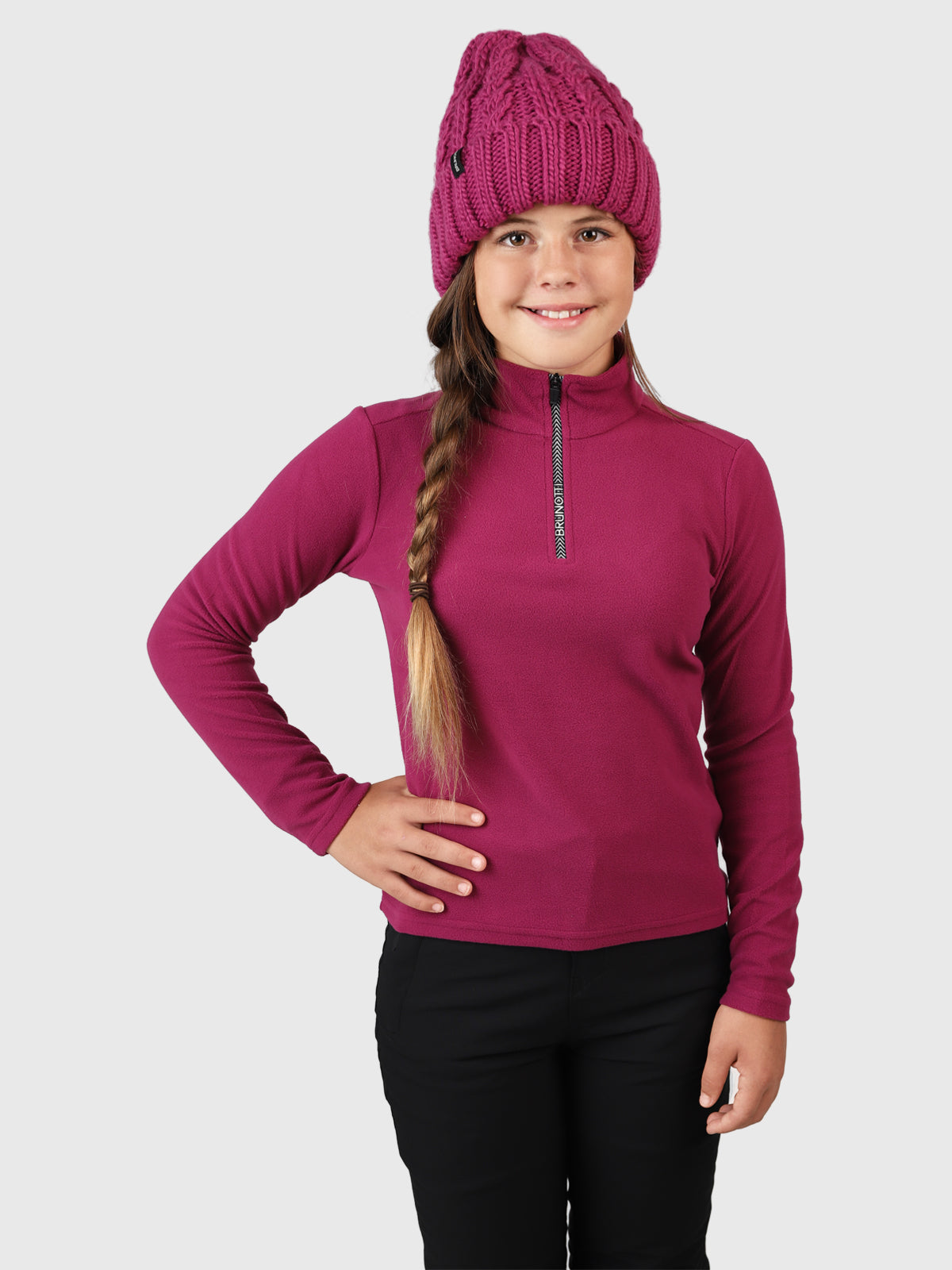 Mismy Mädchen Fleece | Fuchsia