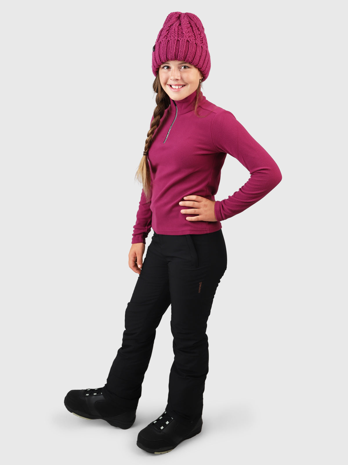 Mismy Mädchen Fleece | Fuchsia