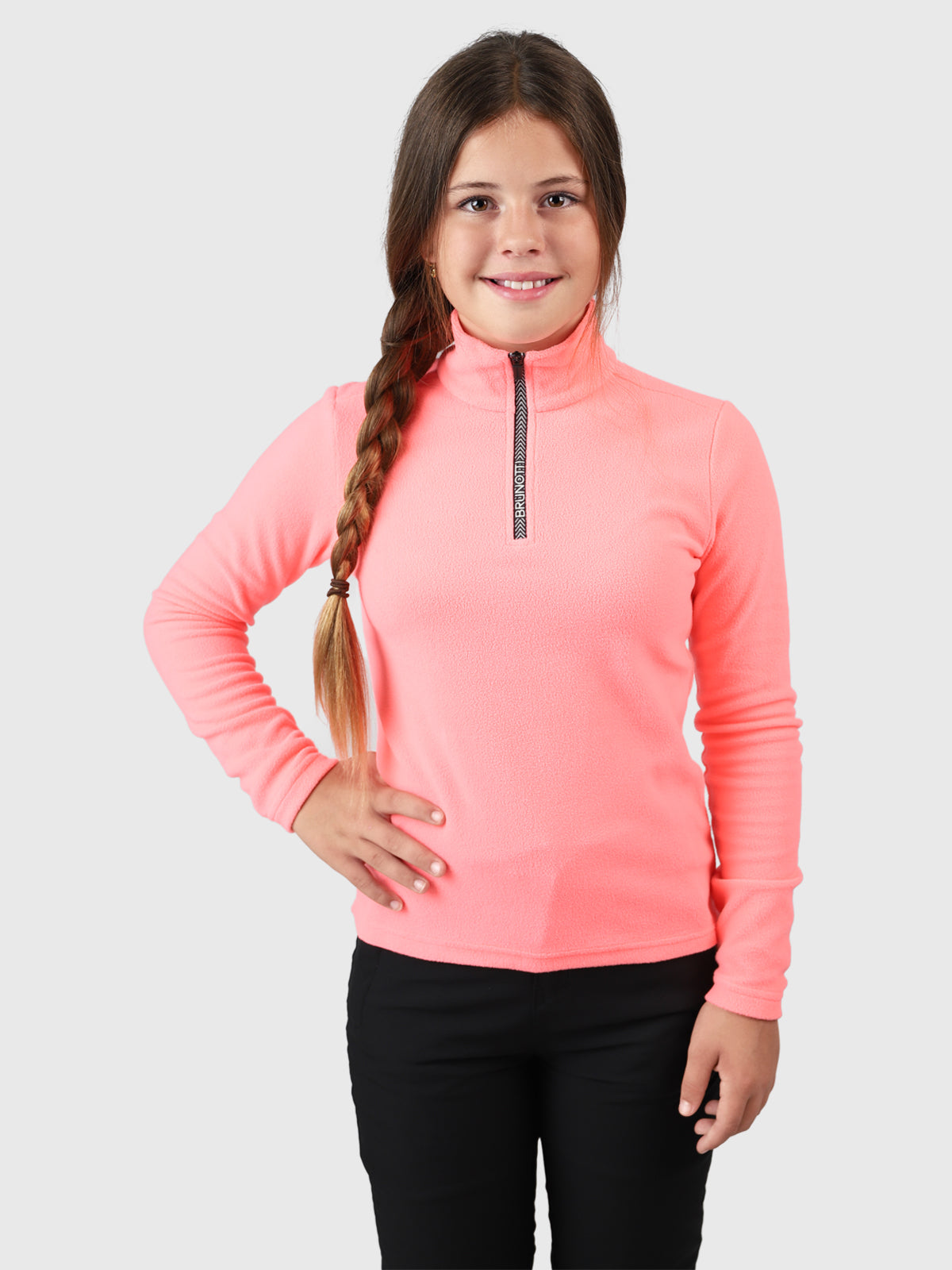 Mismy Meisjes Fleece | Coral