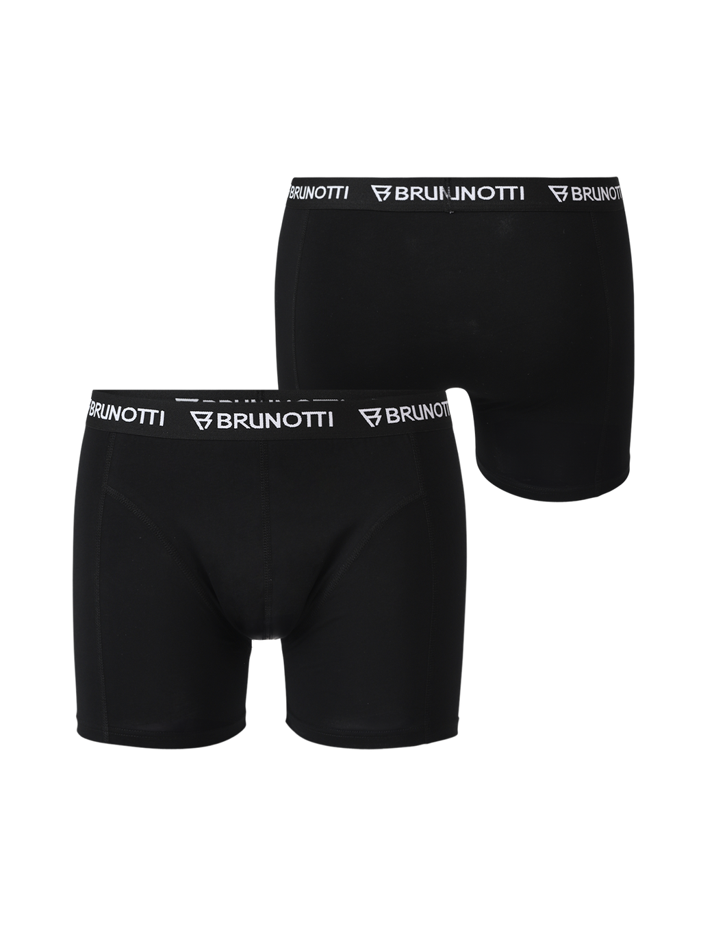 Mees 2 Pack Heren Boxershorts Zwart