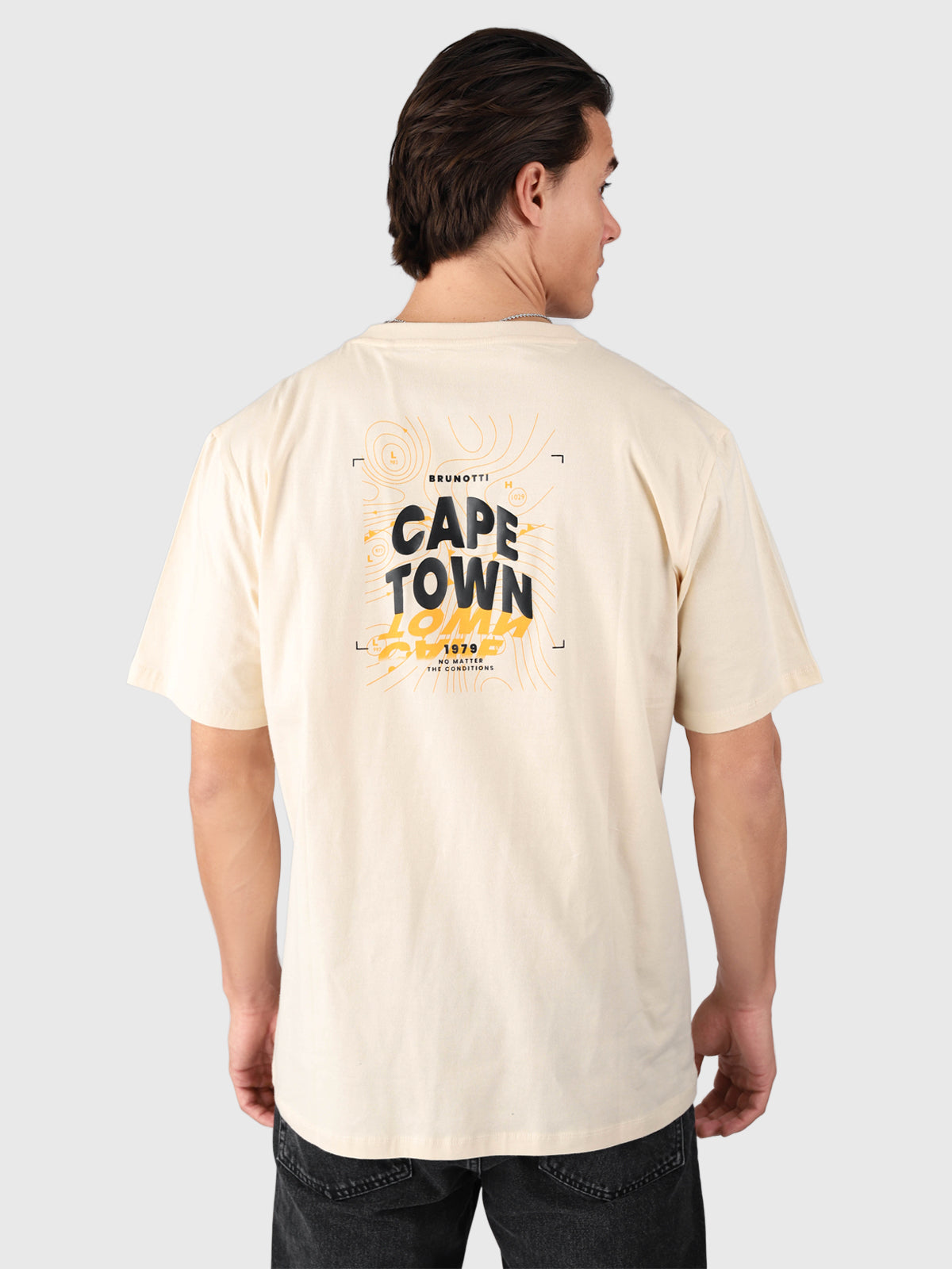 Homeseries-Cape Town Heren T-shirt | Canvas