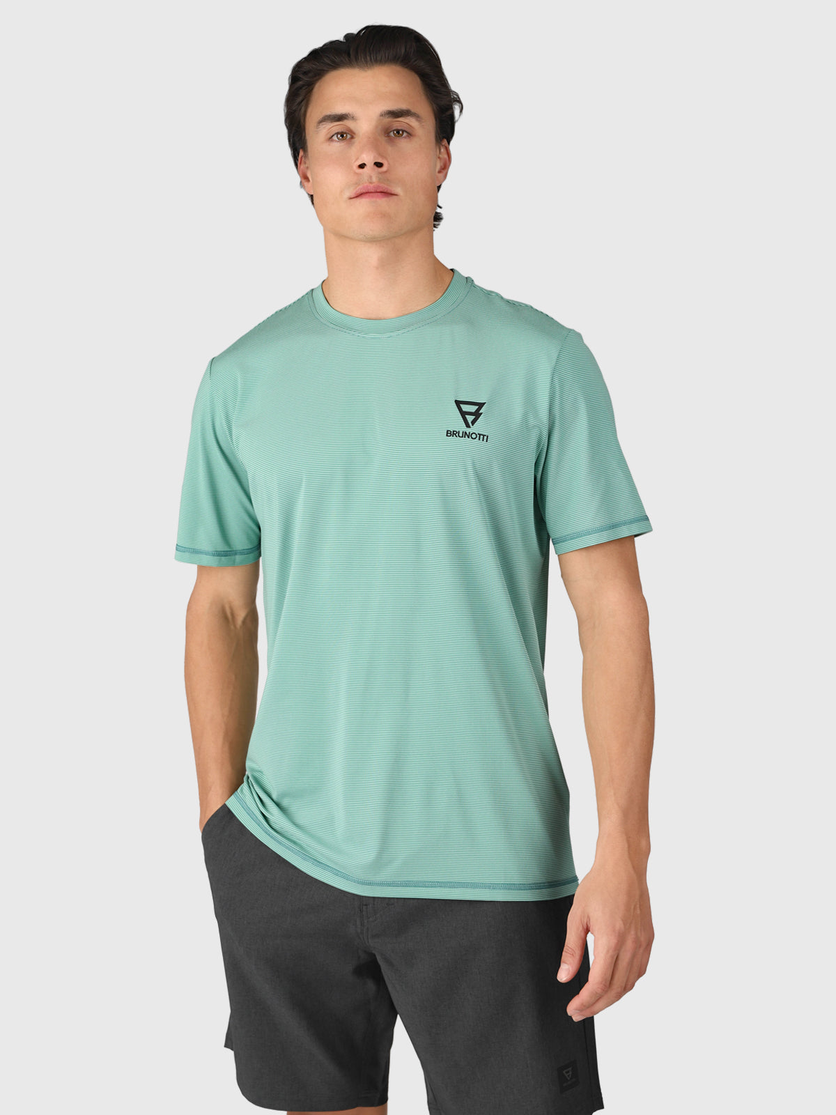 Aquarider Men Quick-Dry T-shirt | Bottle Green