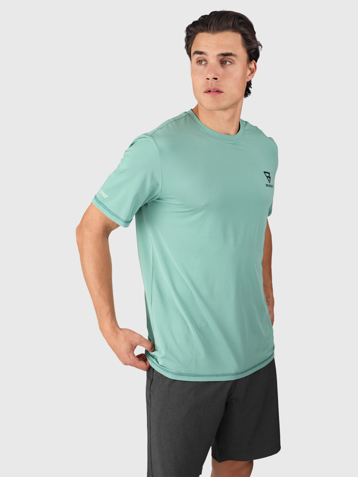 Aquarider Heren Quick-Dry T-shirt | Bottle Green