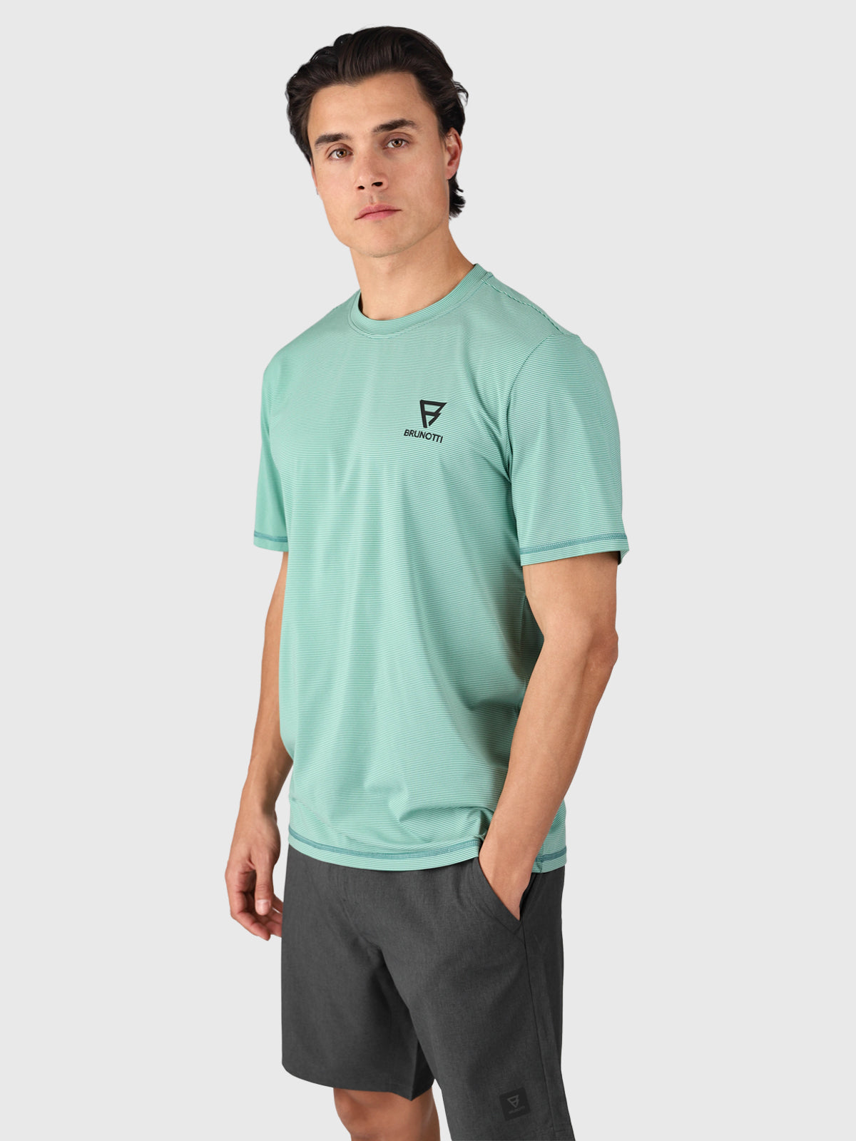 Aquarider Heren Quick-Dry T-shirt | Bottle Green