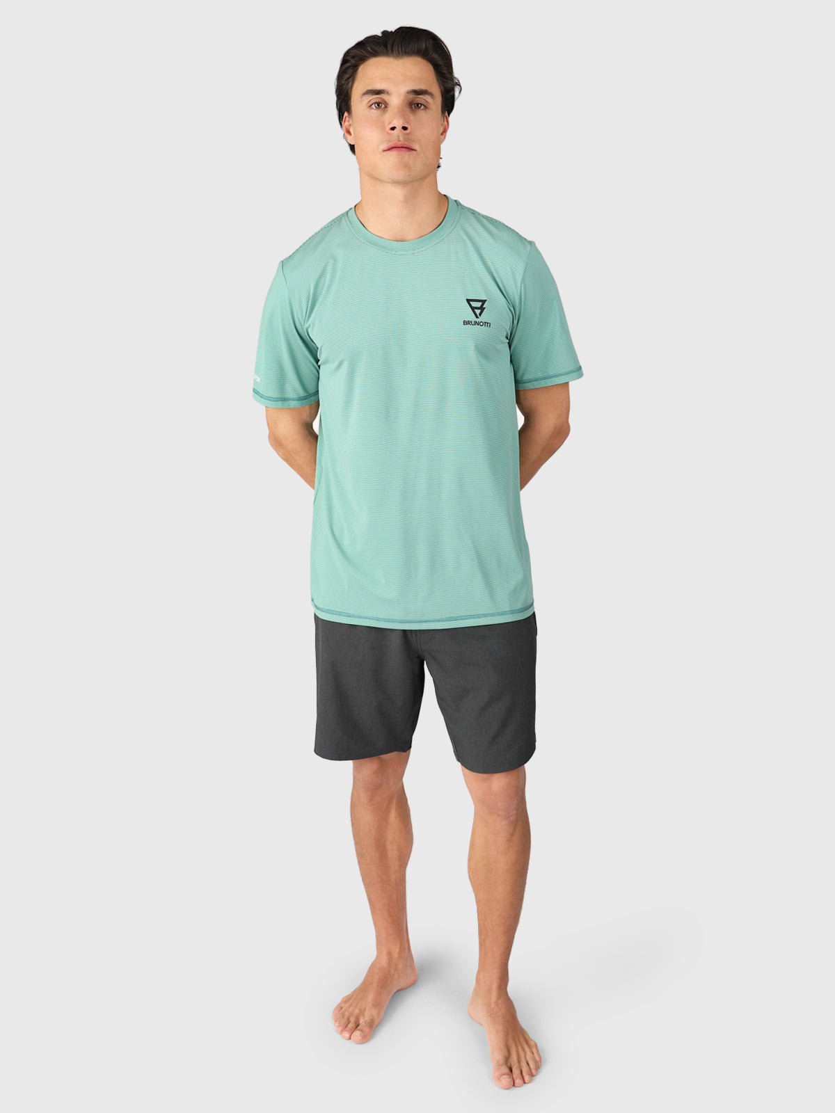 Aquarider Heren Quick-Dry T-shirt | Bottle Green