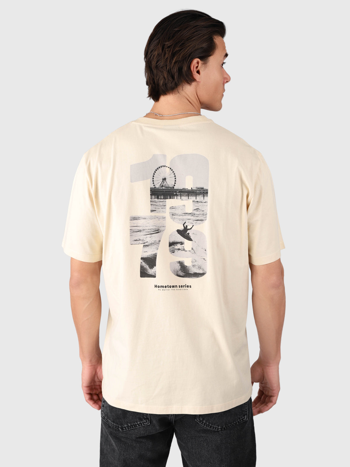 Homeseries-Scheveningen Heren T-shirt | Canvas